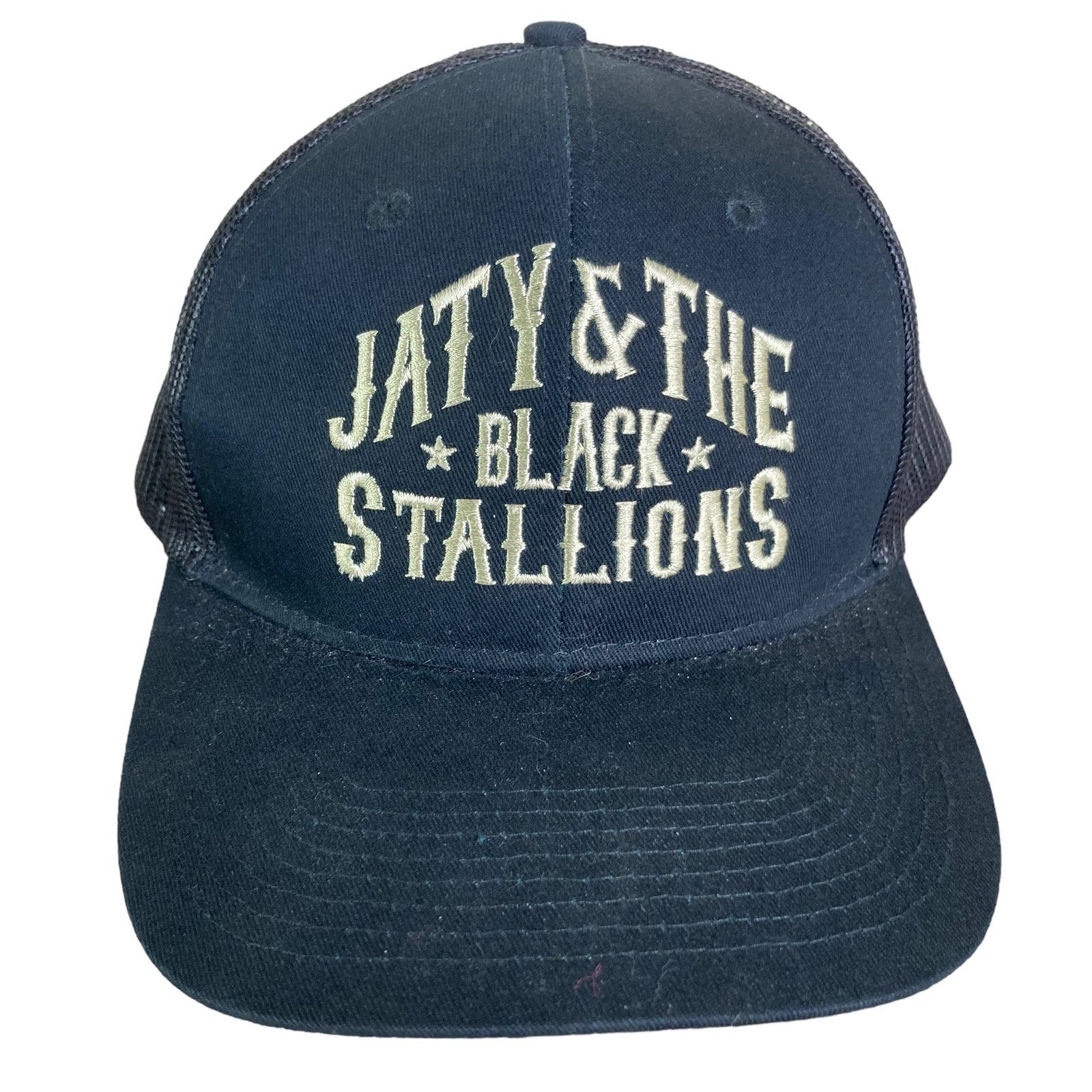 Port Authority Jaty & The Black Stallions Hat Unisex Snapback Mesh Back Size ONE SIZE - 1 Thumbnail