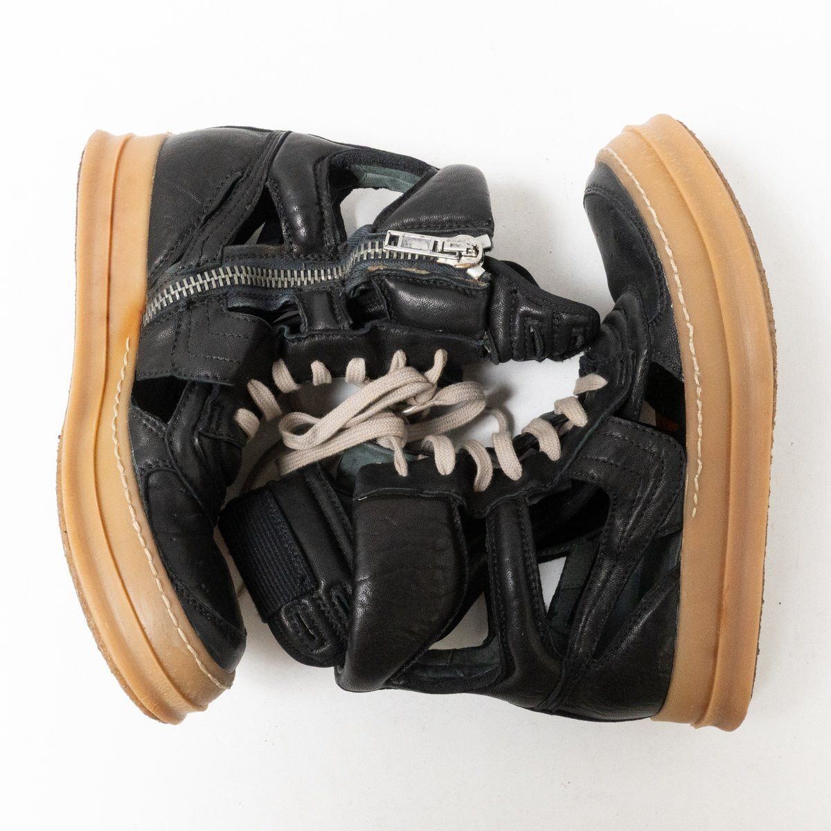 Rick Owens S/S 2006 “Tungsten” Cut-out Dunks Size US 7.5 / IT 37.5 - 3 Thumbnail