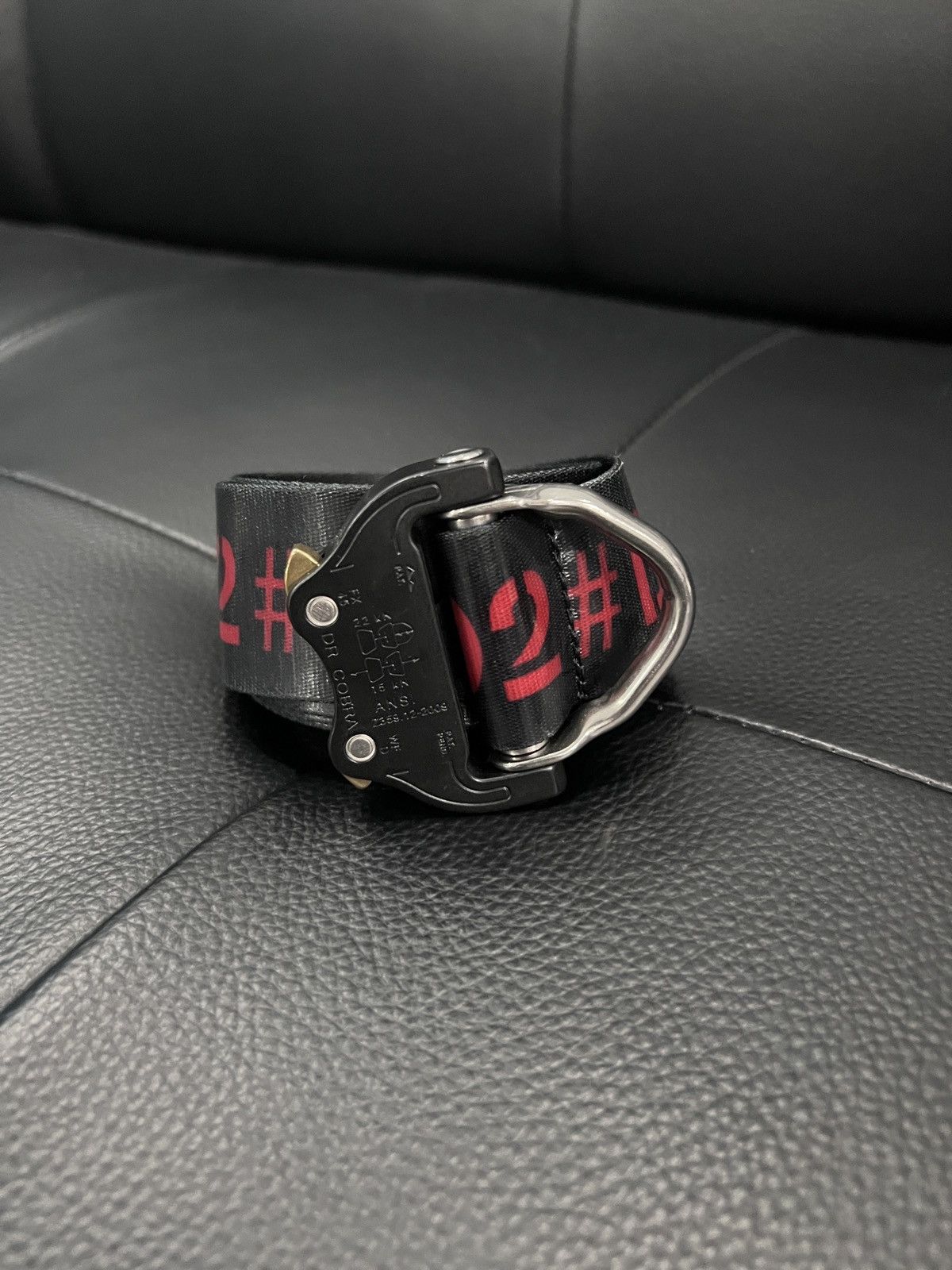 Dsquared2 Dsquared2 2018 Logo Belt with AustriAlpin Cobra Buckle Size ONE SIZE - 1 Thumbnail