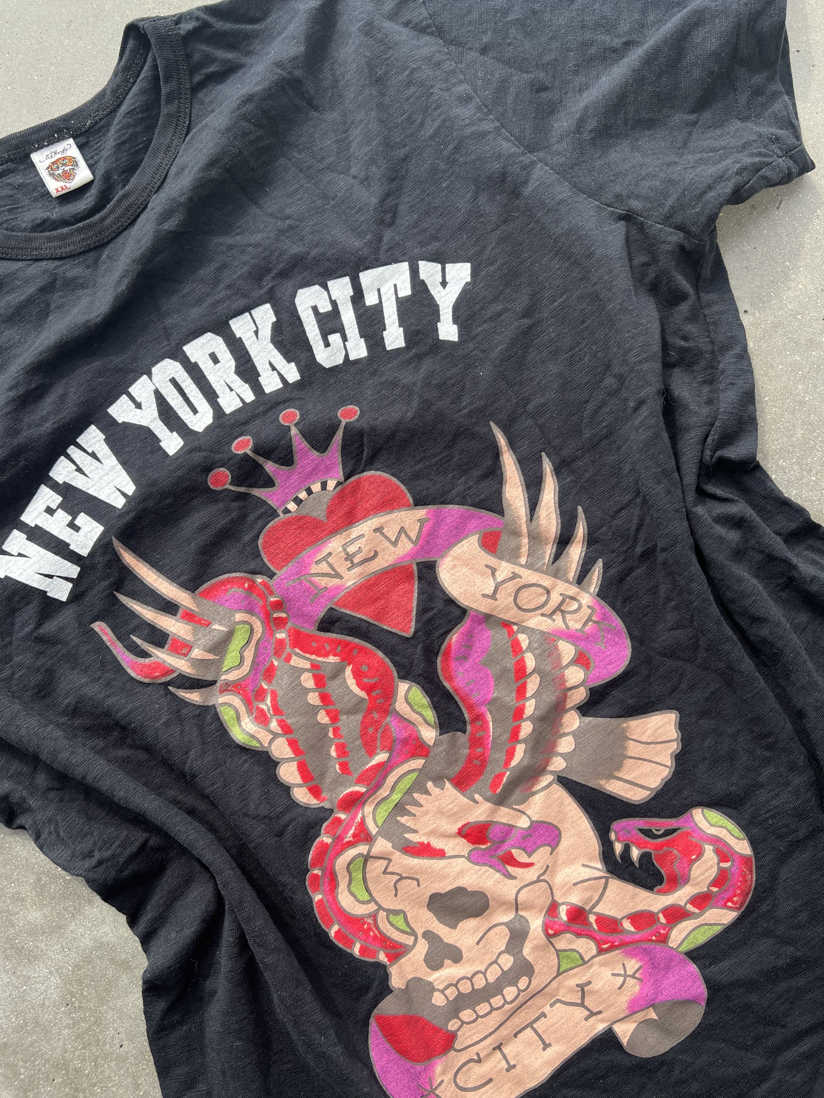 Ed Hardy Ed Hardy T-shirt rare vintage Size US XXL / EU 58 / 5 - 6 Thumbnail