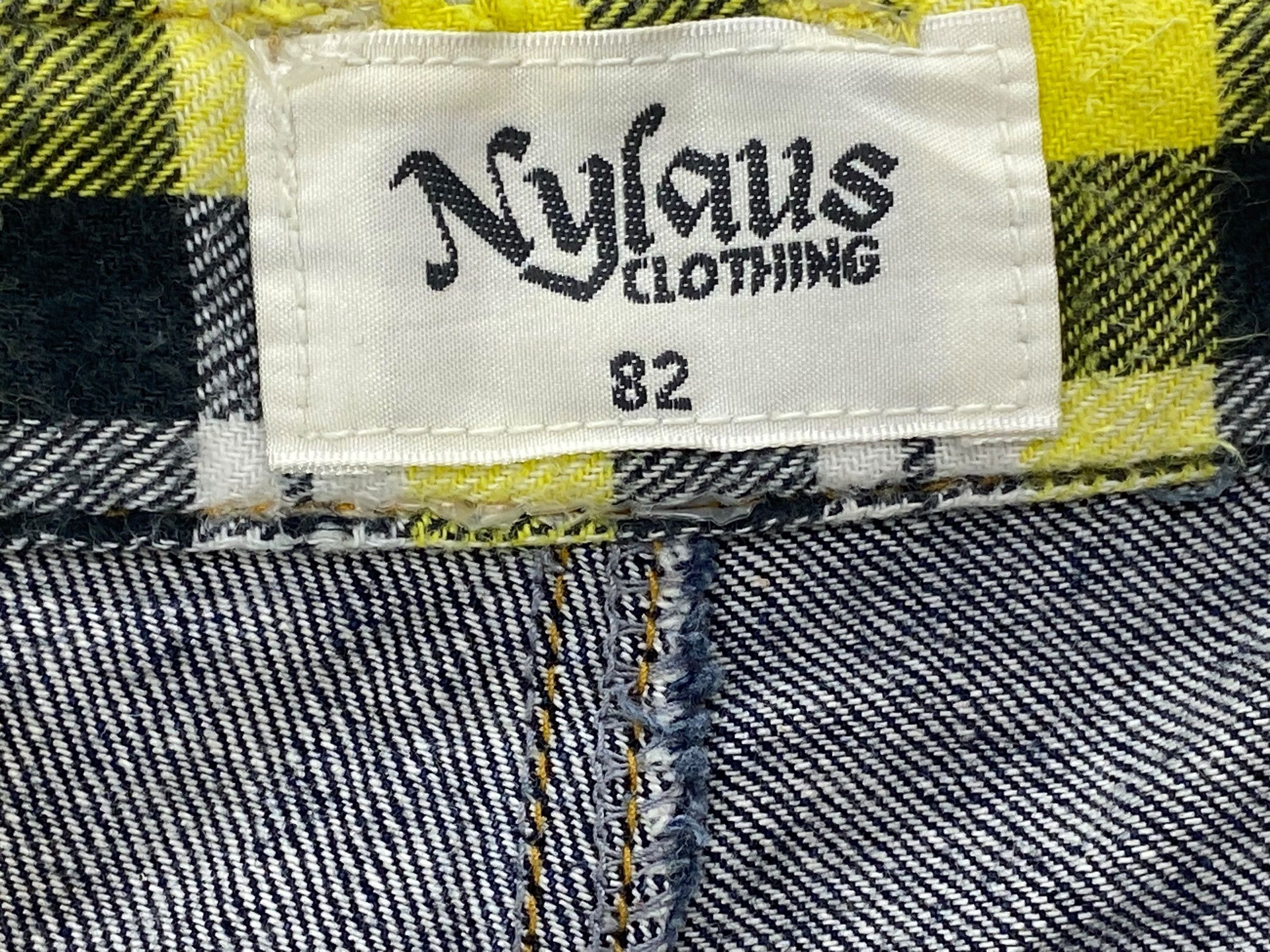 Japanese Brand Nylaus Short Jeans Double Waist Jeans Japanese Jeans Size US 32 / EU 48 - 8 Thumbnail