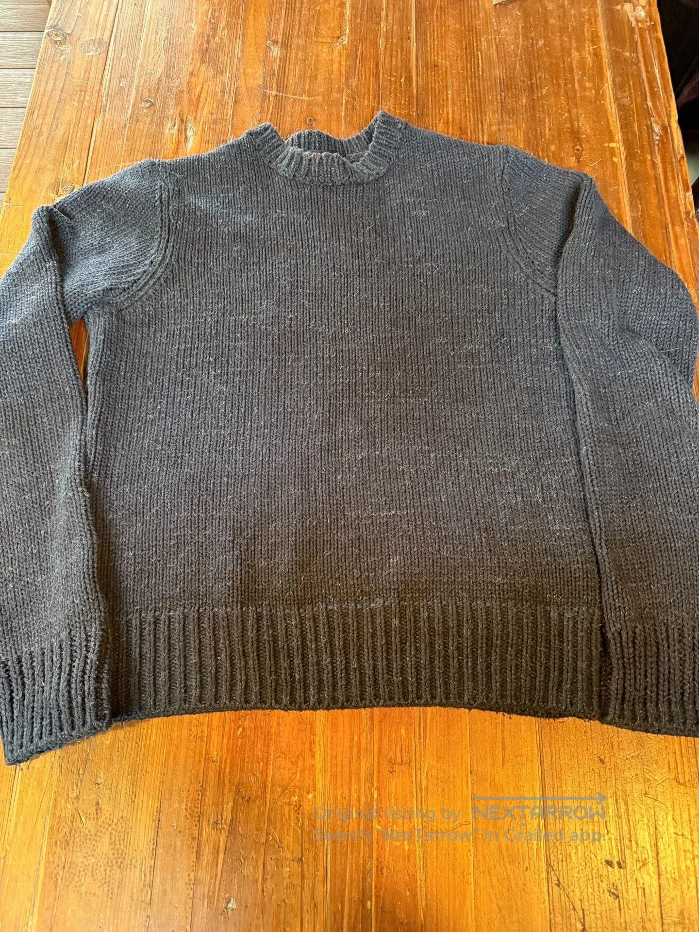 RRL Ralph Lauren RRL Ralph Lauren Gray Knit Sweater S. Size US S / EU 44-46 / 1 - 2 Thumbnail
