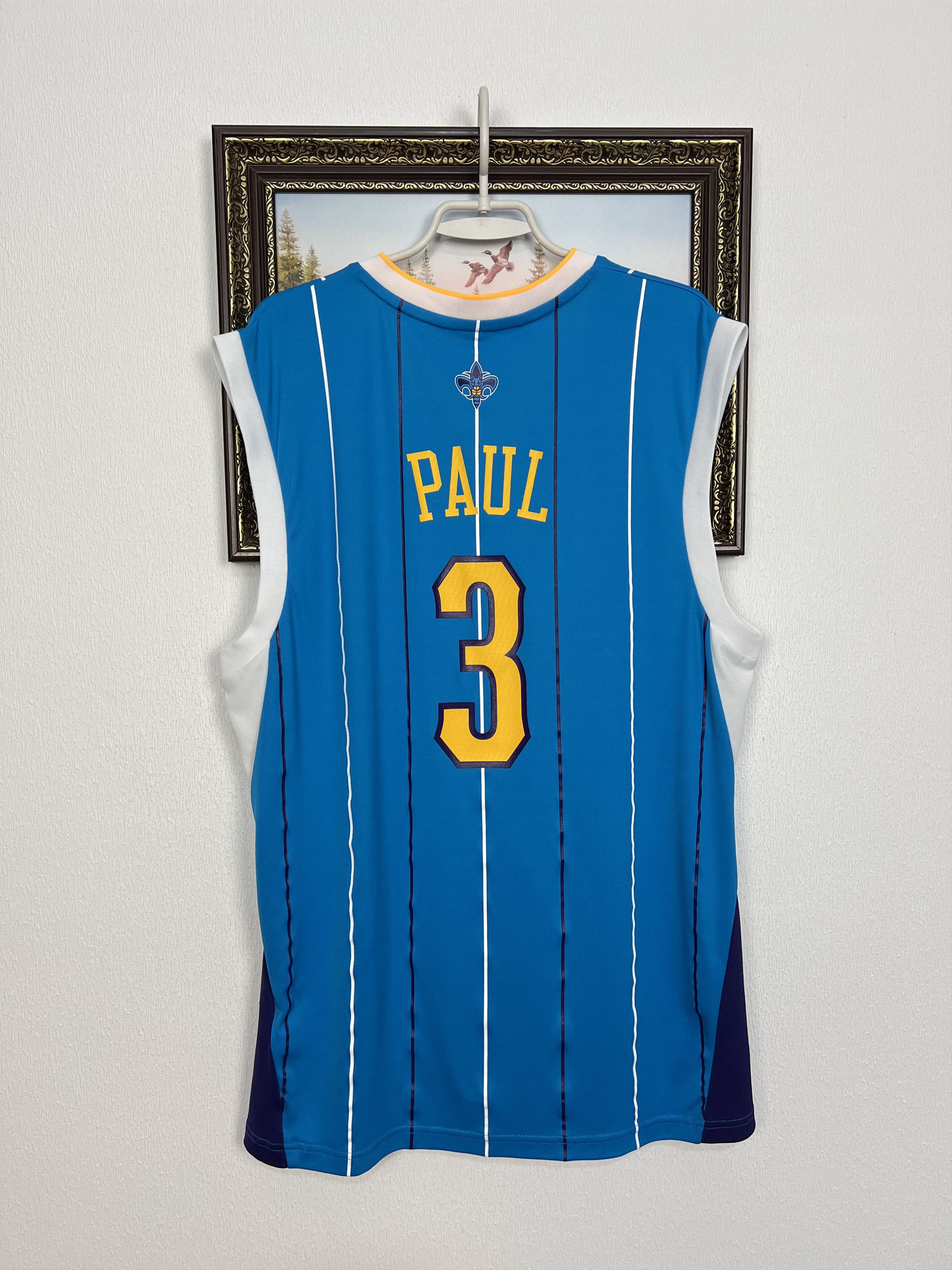 Adidas Vintage New Orleans Pelicans Paul NBA Jersey Trikot Shirt Size US L / EU 52-54 / 3 - 8 Thumbnail