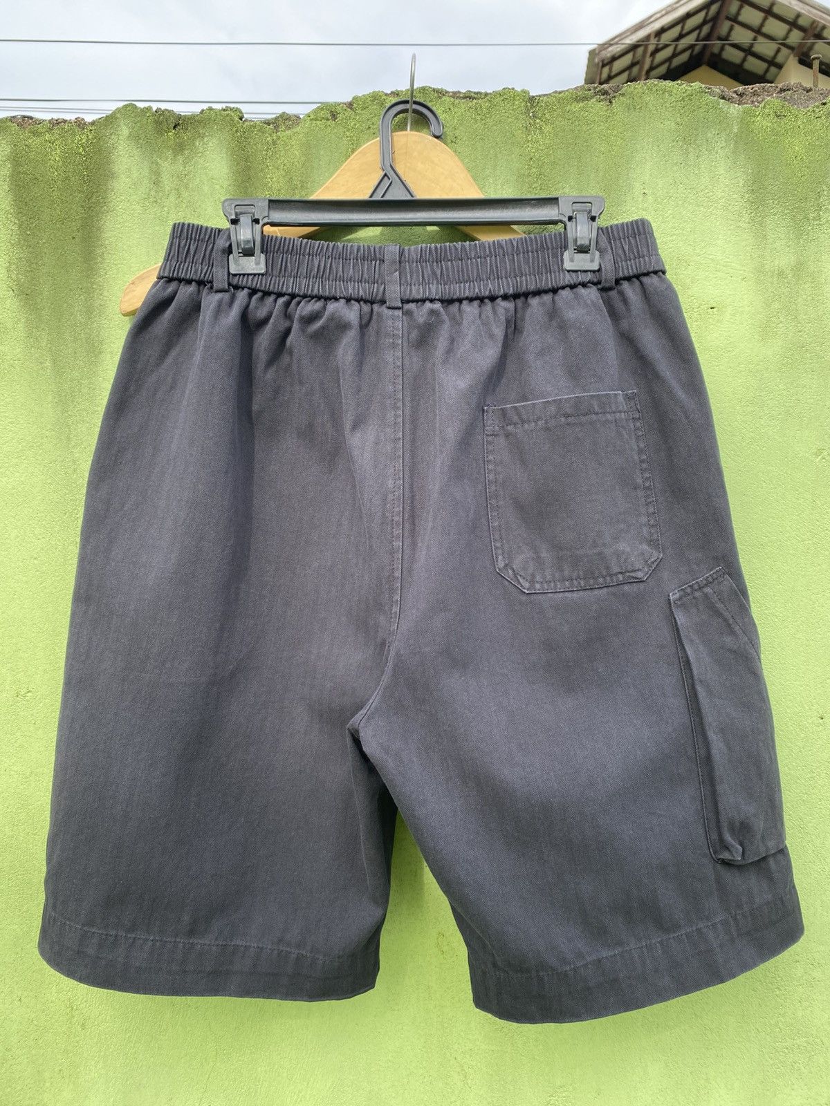 Japanese Brand Japanese Work Style Utility Shorts Elastic Waist Dark Grey Size US 38 / EU 54 - 2 Thumbnail