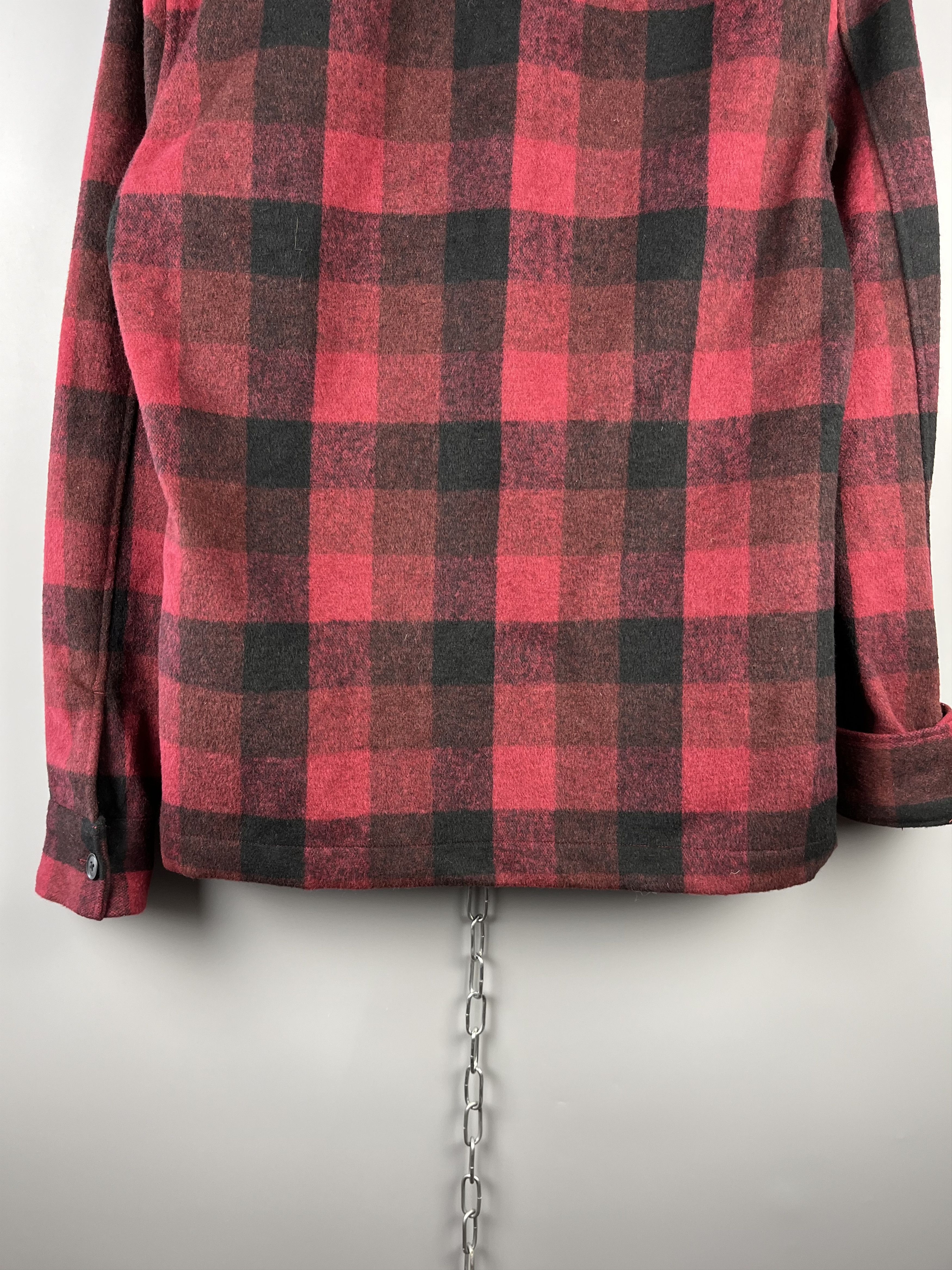 Allsaints Allsaints Checked Flannel Casual Shirt Overshirt Size US S / EU 44-46 / 1 - 12 Thumbnail