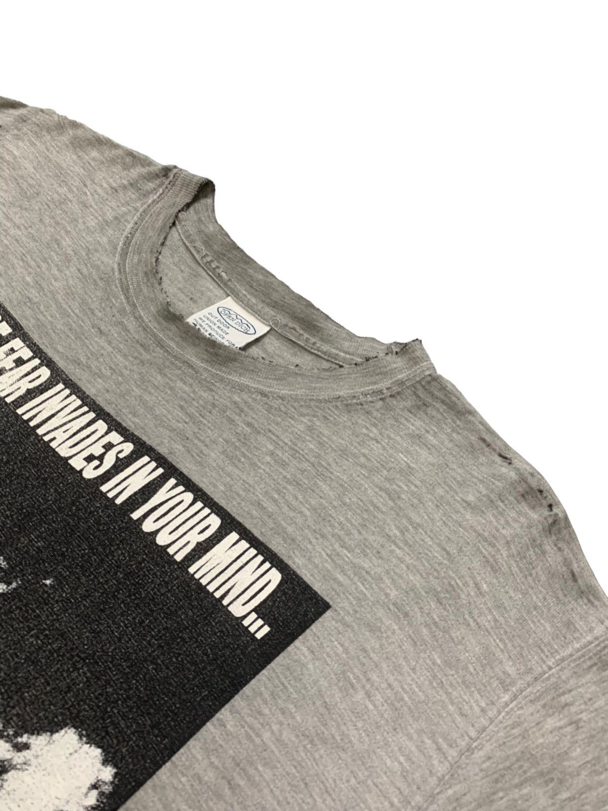 20471120 Beyond The Flames Greatest Fear Invades Trash Distressed Tee Size US L / EU 52-54 / 3 - 8 Thumbnail