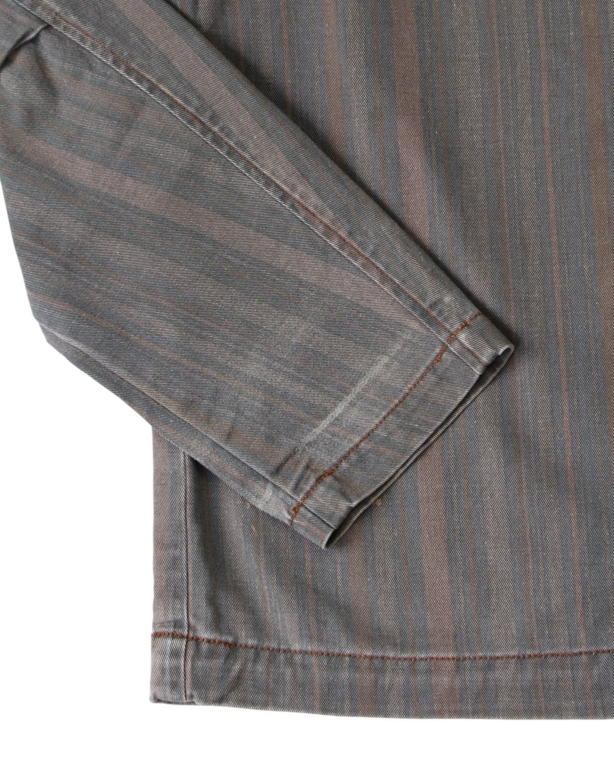 Vintage 2000S BALL JAPAN COVERALL STRIPE HEAVY SHIRT Size US M / EU 48-50 / 2 - 3 Thumbnail