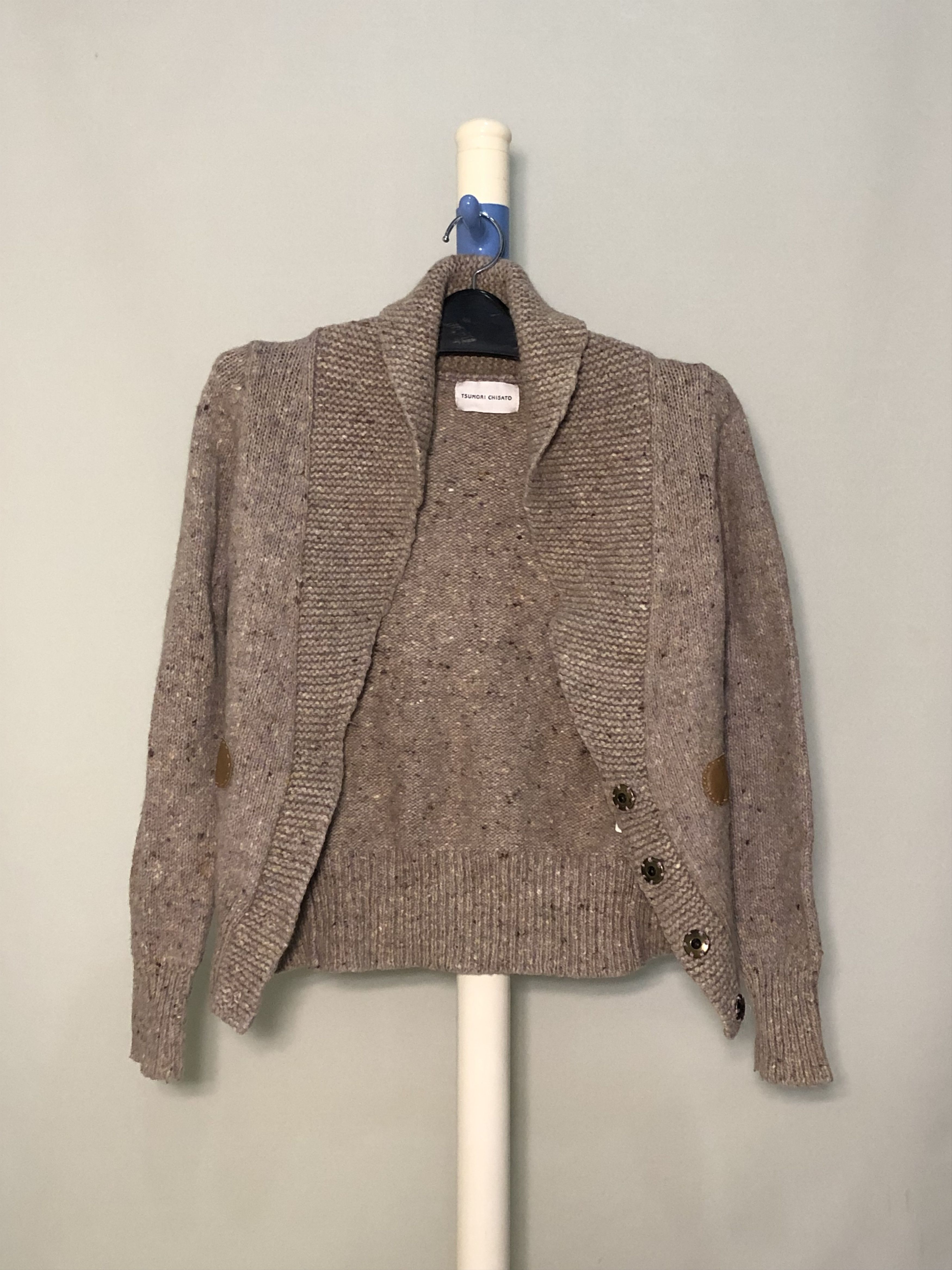 Tsumori Chisato Tsumori Chisato Japanese Designer Tweed Knit Cardigan Size S / US 4 / IT 40 - 3 Thumbnail
