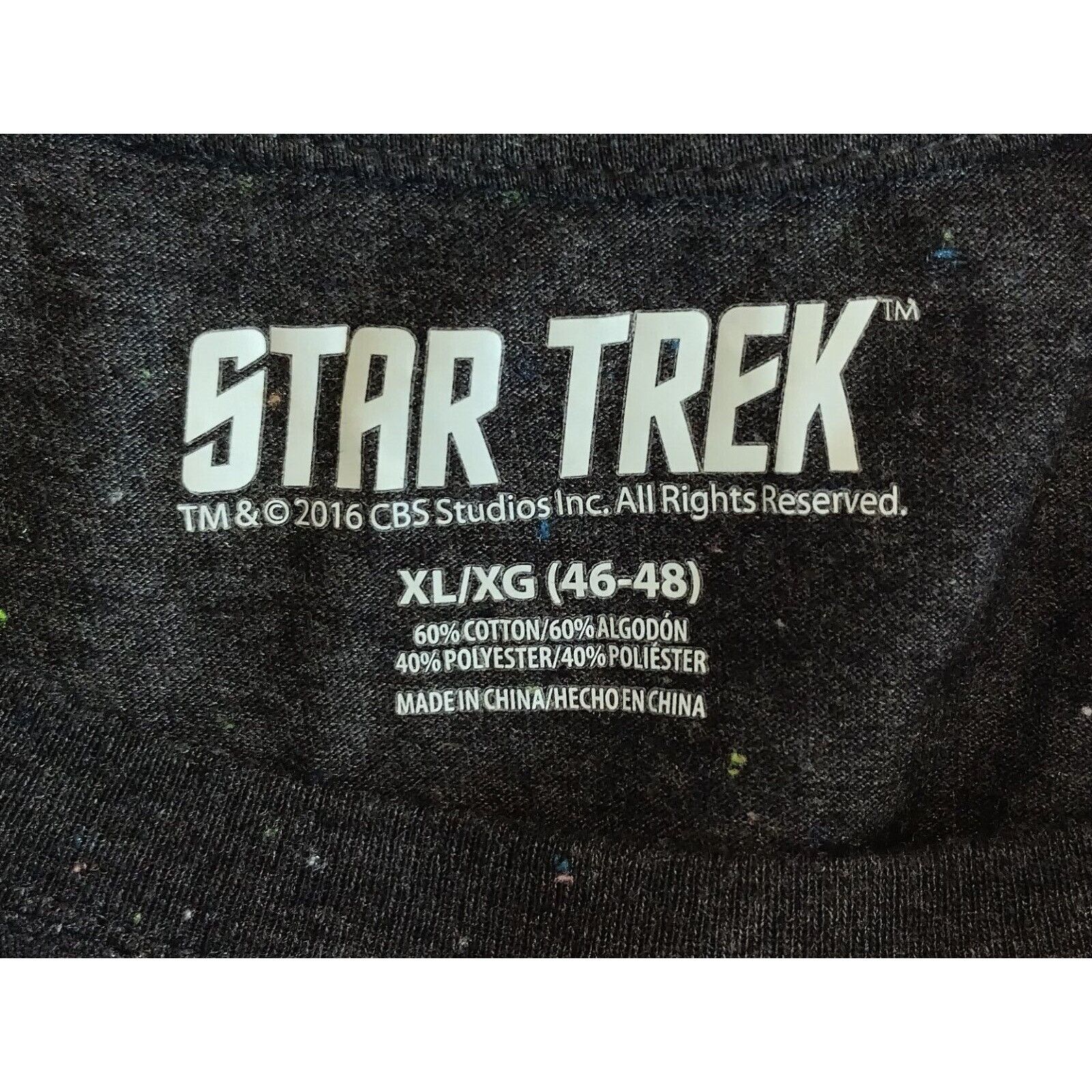 Other CBS Studios Star Trek Enterprise Logo Gray T-shirt Size XL Size US L / EU 52-54 / 3 - 3 Thumbnail