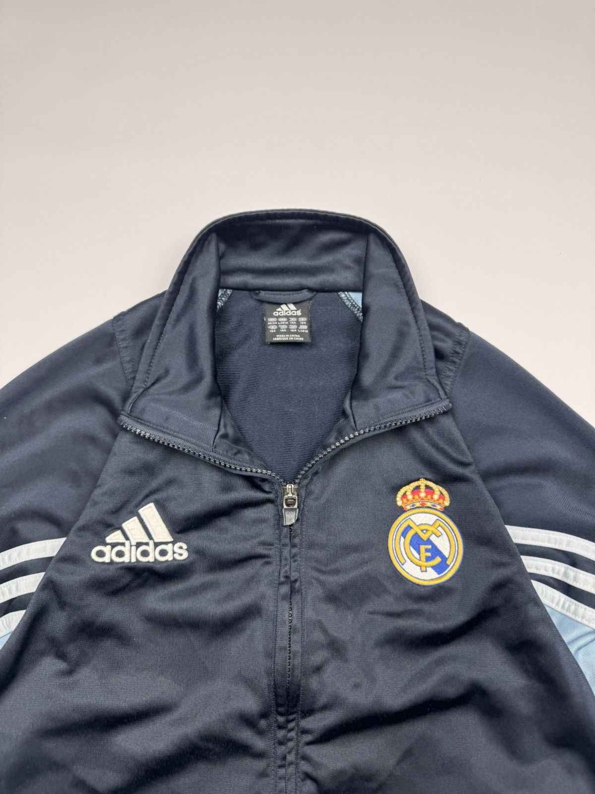 Adidas Vintage Adidas Madrid YOUNG Track Jacket Size US S / EU 44-46 / 1 - 6 Thumbnail