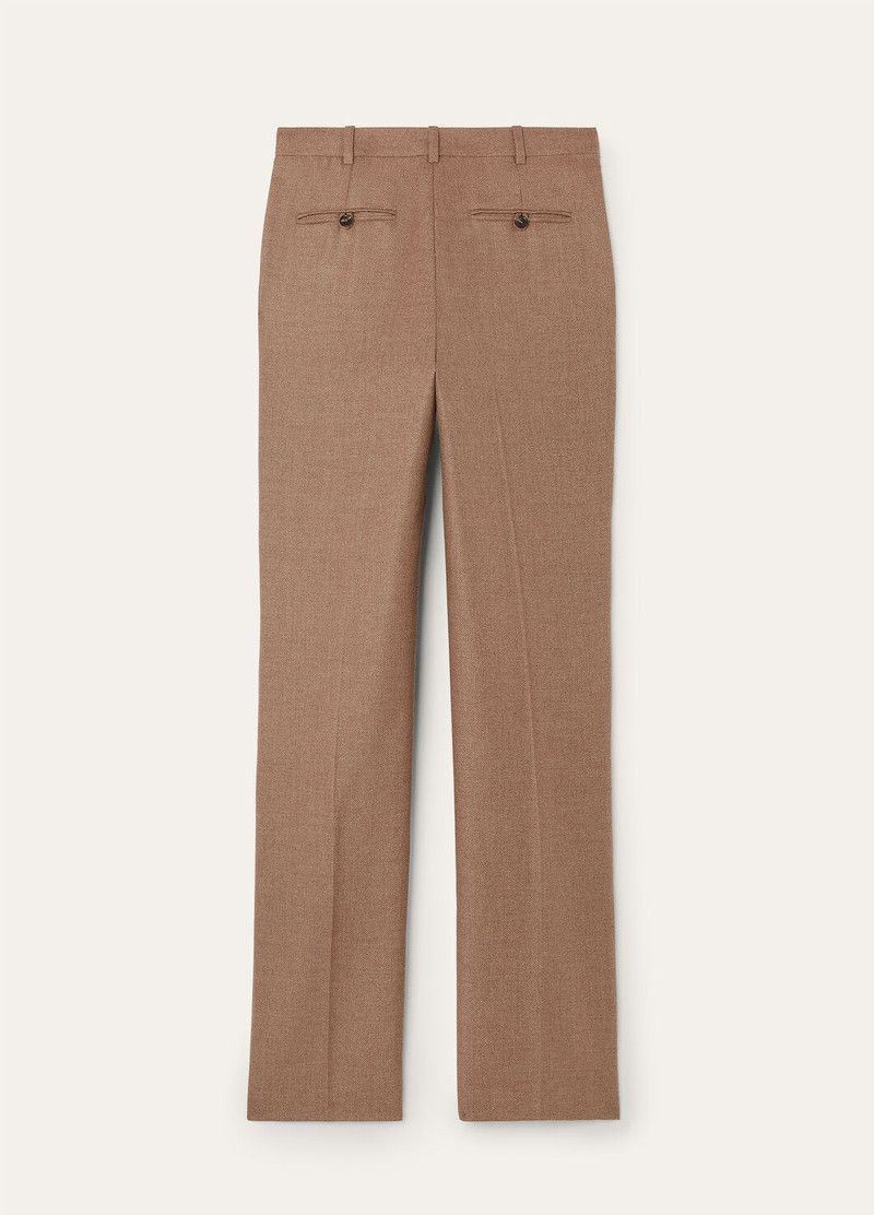 Loro Piana o1srvl11e0526 FAP3823 Davey Pant in Brown Size 27" / US 4 / IT 40 - 6 Thumbnail