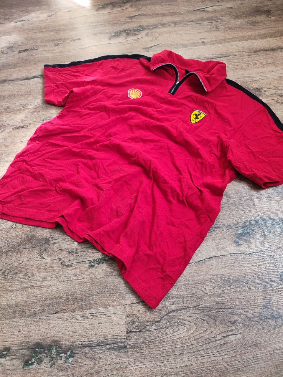 Ferrari Vintage 2002 Ferrari T shirt 1/4 zip XL size Size US XL / EU 56 / 4 - 1 Thumbnail