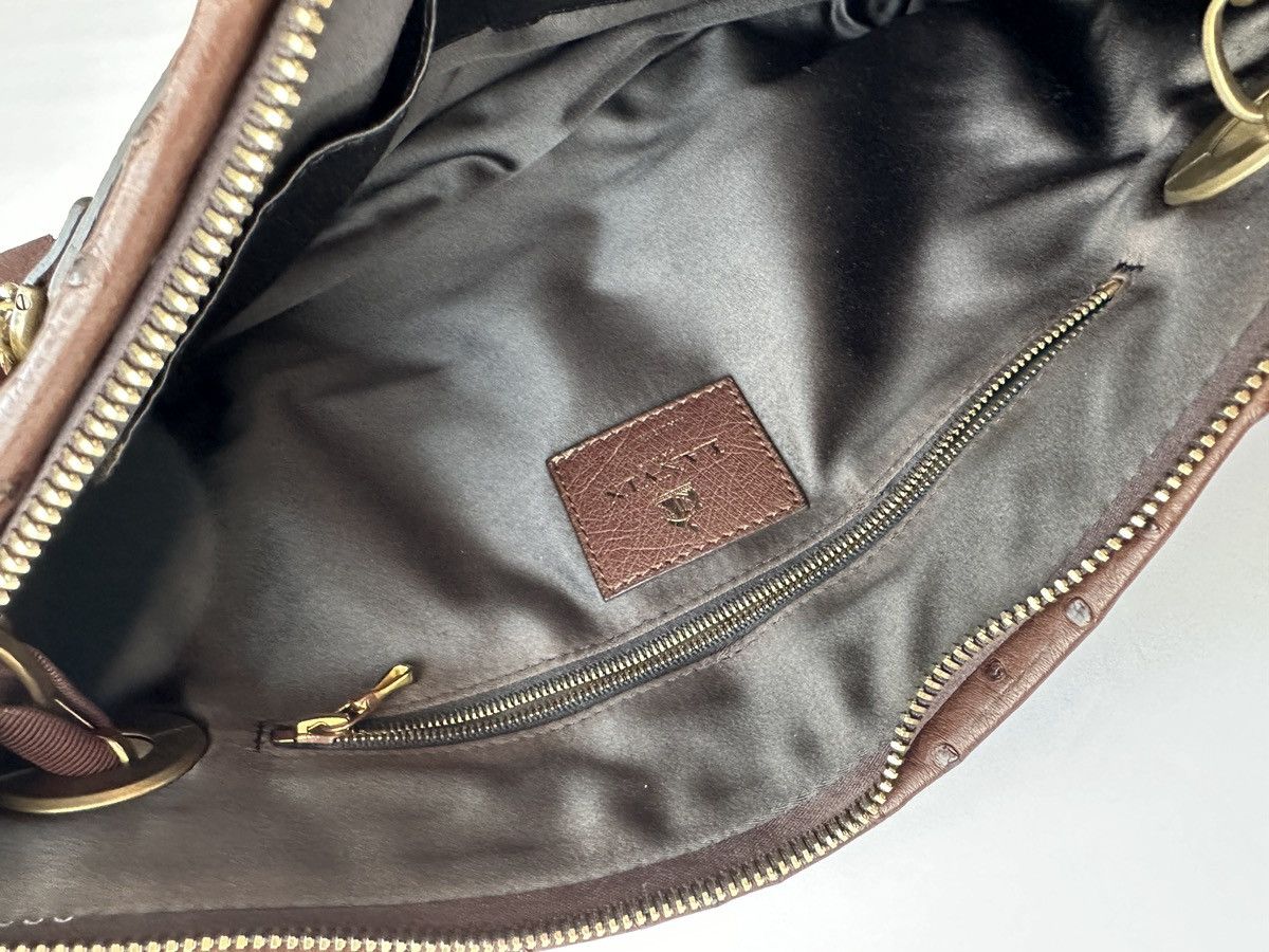 Lanvin Lanvin Amalia Ostrich Handbag Brown Retail $6000 Excellent Size ONE SIZE - 10 Thumbnail
