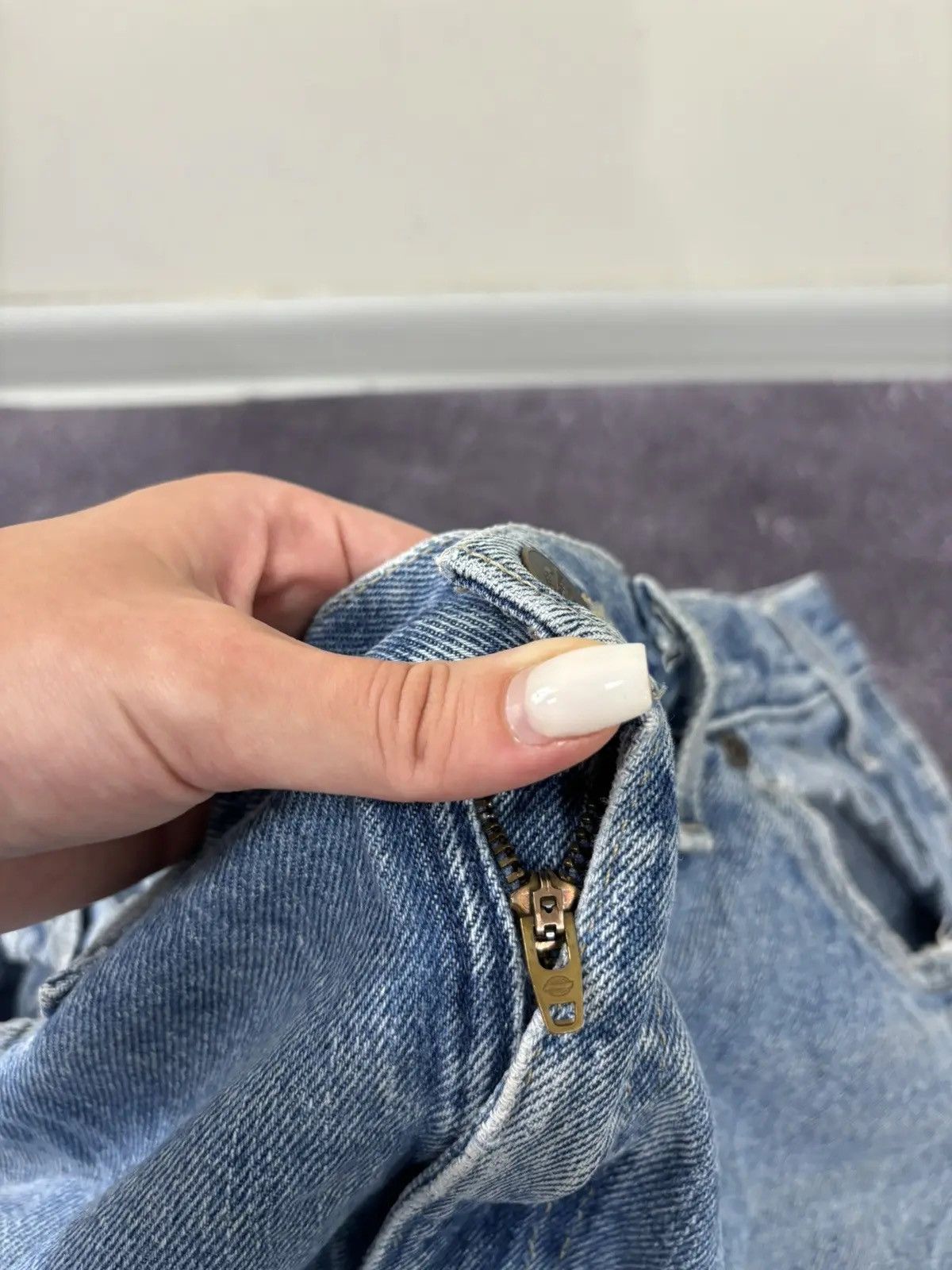 Dickies × Vintage Vintage Dickies Y2K Relaxed Fit Hype Light Blue Denim Jeans Size US 34 / EU 50 - 11 Thumbnail