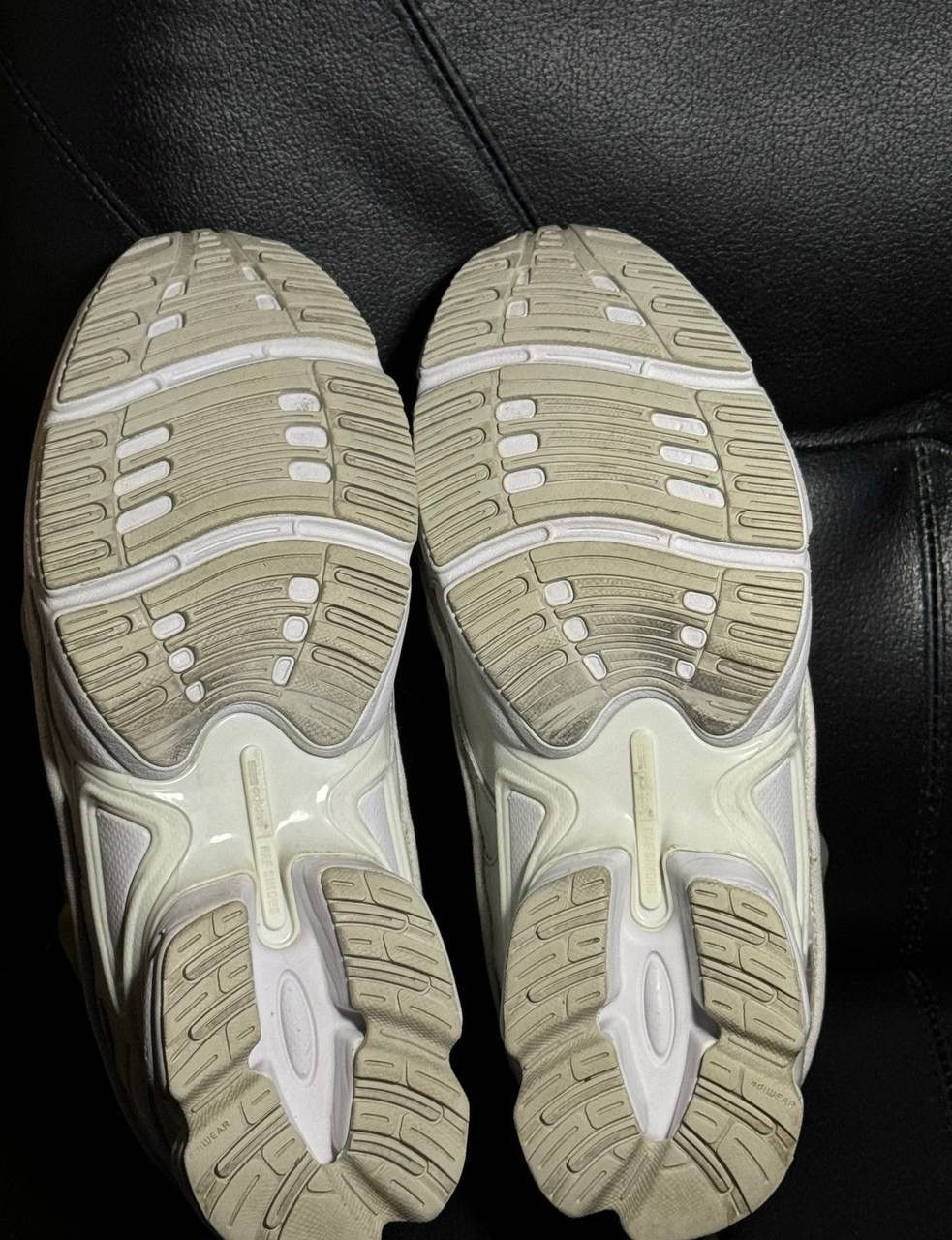 Adidas × Raf Simons 8,5us Adidas Raf Simons Ozweego Cream White khaki Size US 8.5 / EU 41-42 - 8 Thumbnail