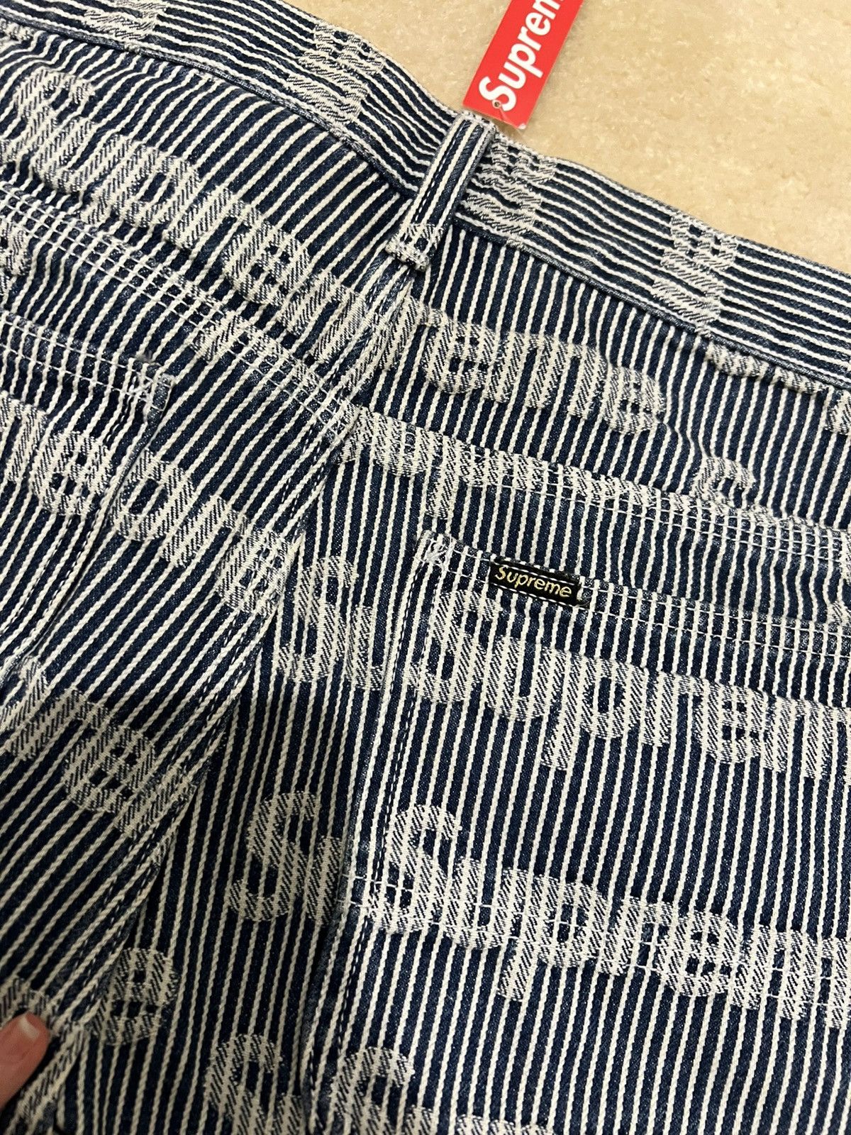 Supreme Supreme Denim Painter Pants Size US 30 / EU 46 - 4 Thumbnail