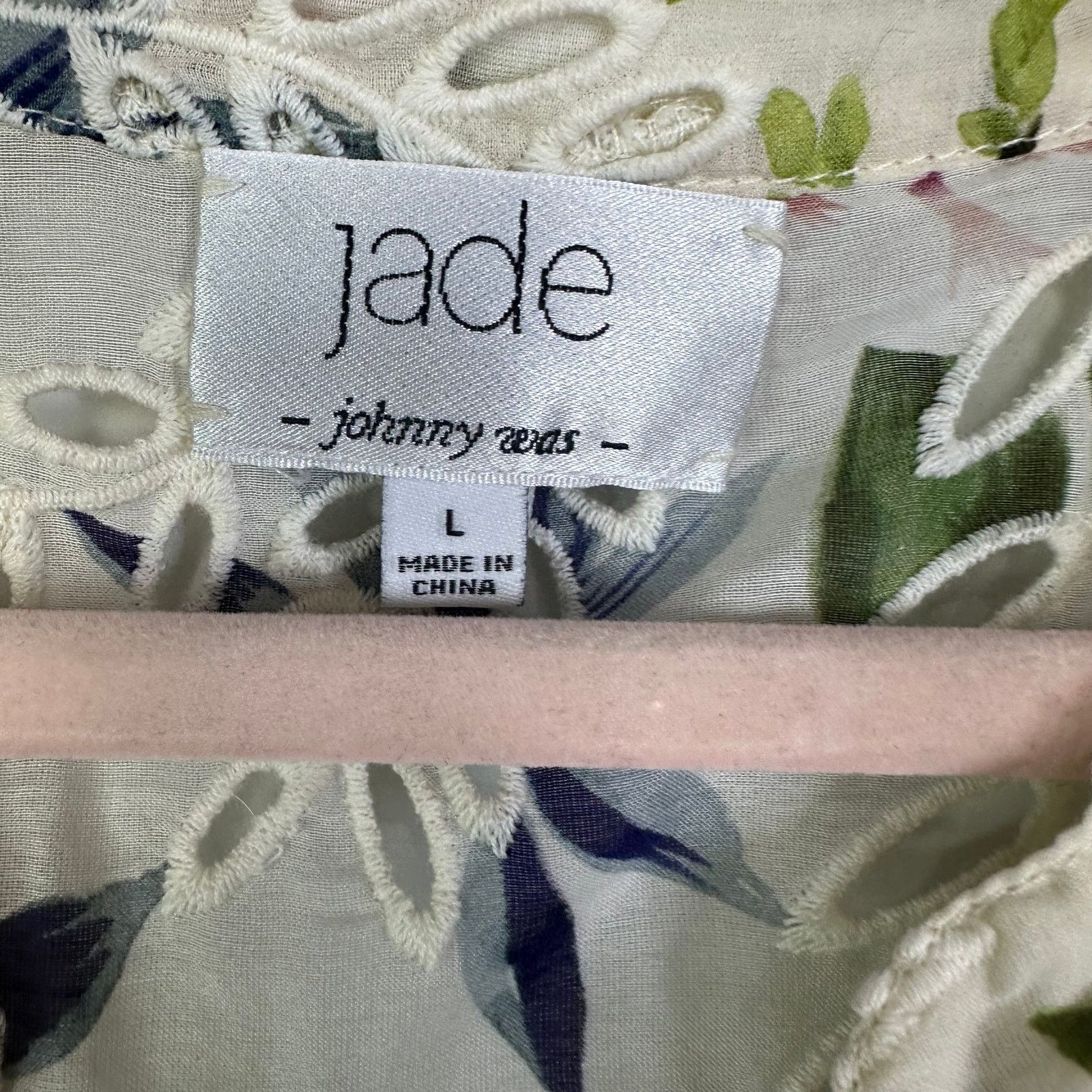 Johnny Was Johnny Was Jade Floral Caprice Lace Up Mini Dress Large Size L / US 10 / IT 46 - 3 Thumbnail
