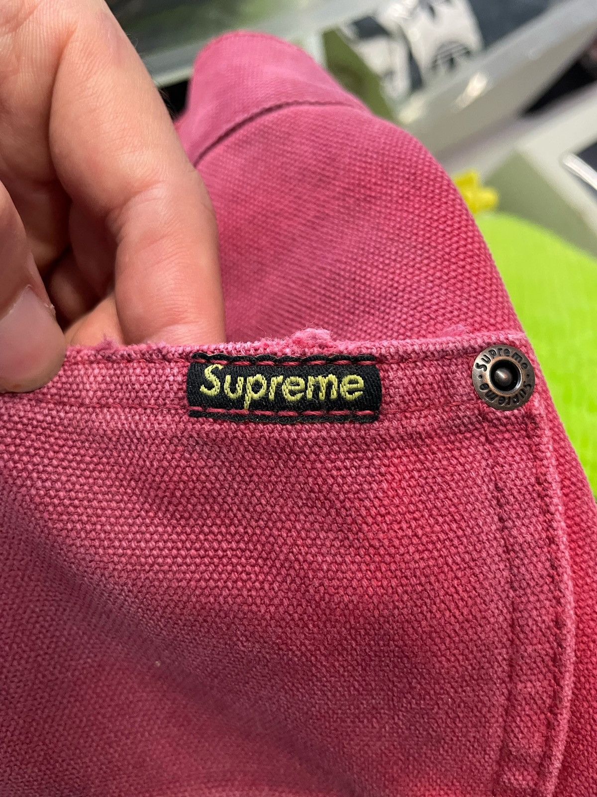 Supreme Supreme FW25 Reflective Double Knee Denim Jeans Size US 30 / EU 46 - 20 Thumbnail