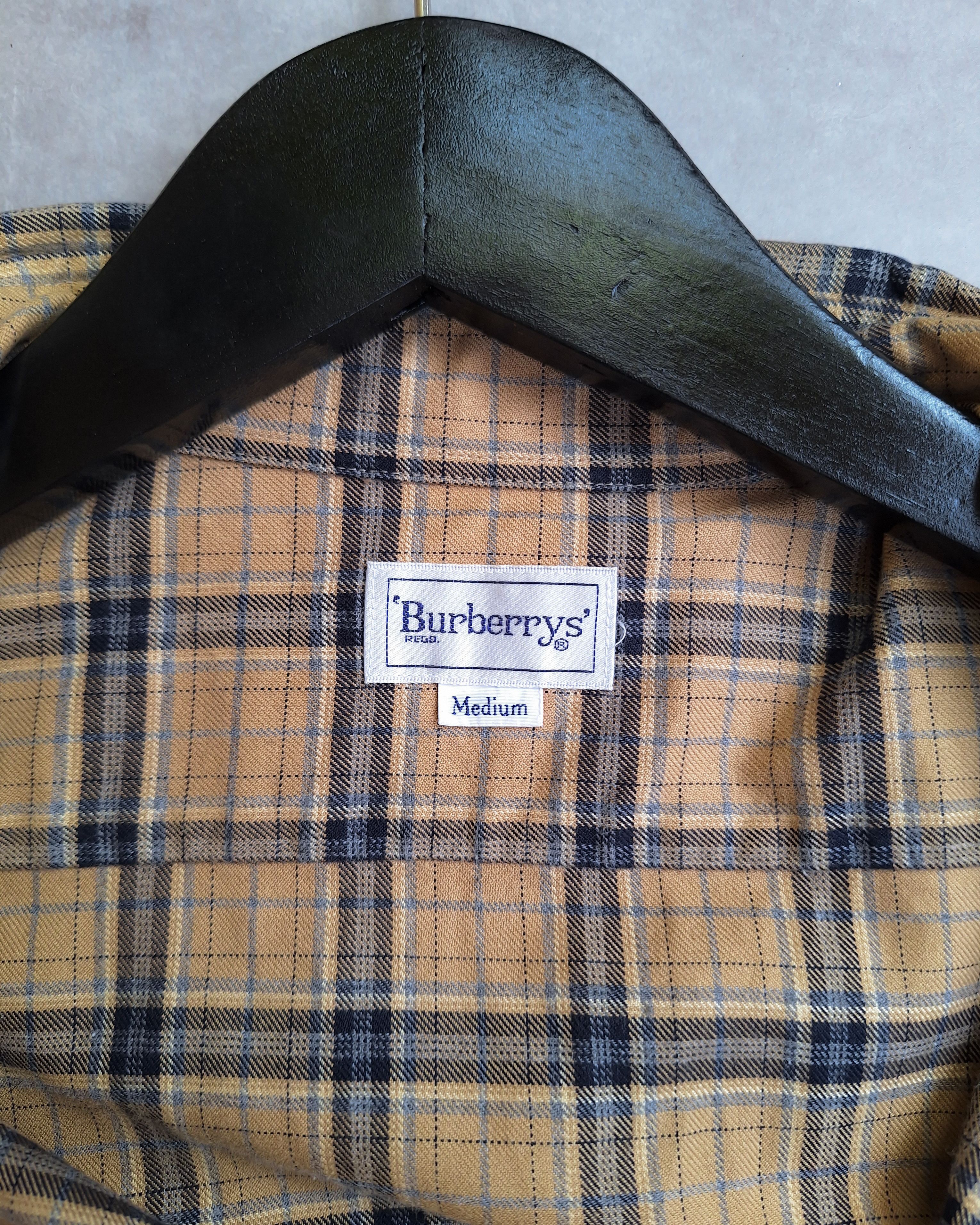 Burberry Vintage 90s Burberry Nova Check Shirt Size US M / EU 48-50 / 2 - 6 Thumbnail