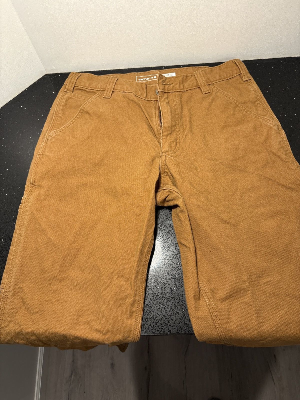 Carhartt × Vintage Carhartt Brown Work Pants Size US 31 - 3 Thumbnail