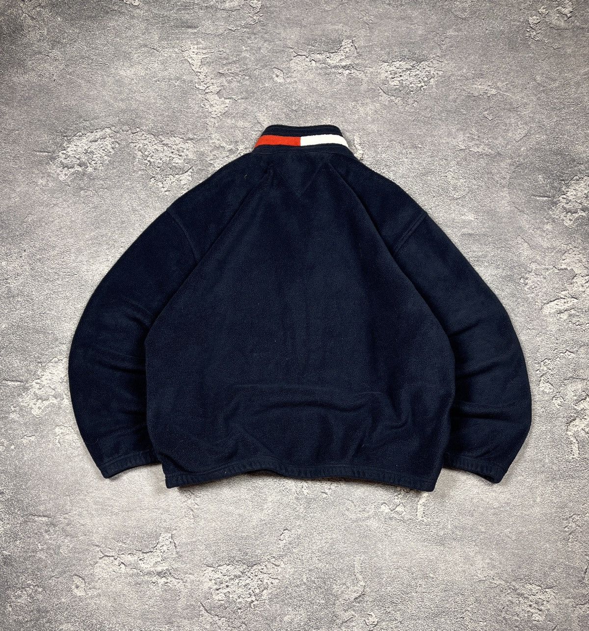 Tommy Hilfiger × Vintage Vintage Tommy Hilfiger Fleece Classic Oversized Size US L / EU 52-54 / 3 - 4 Thumbnail