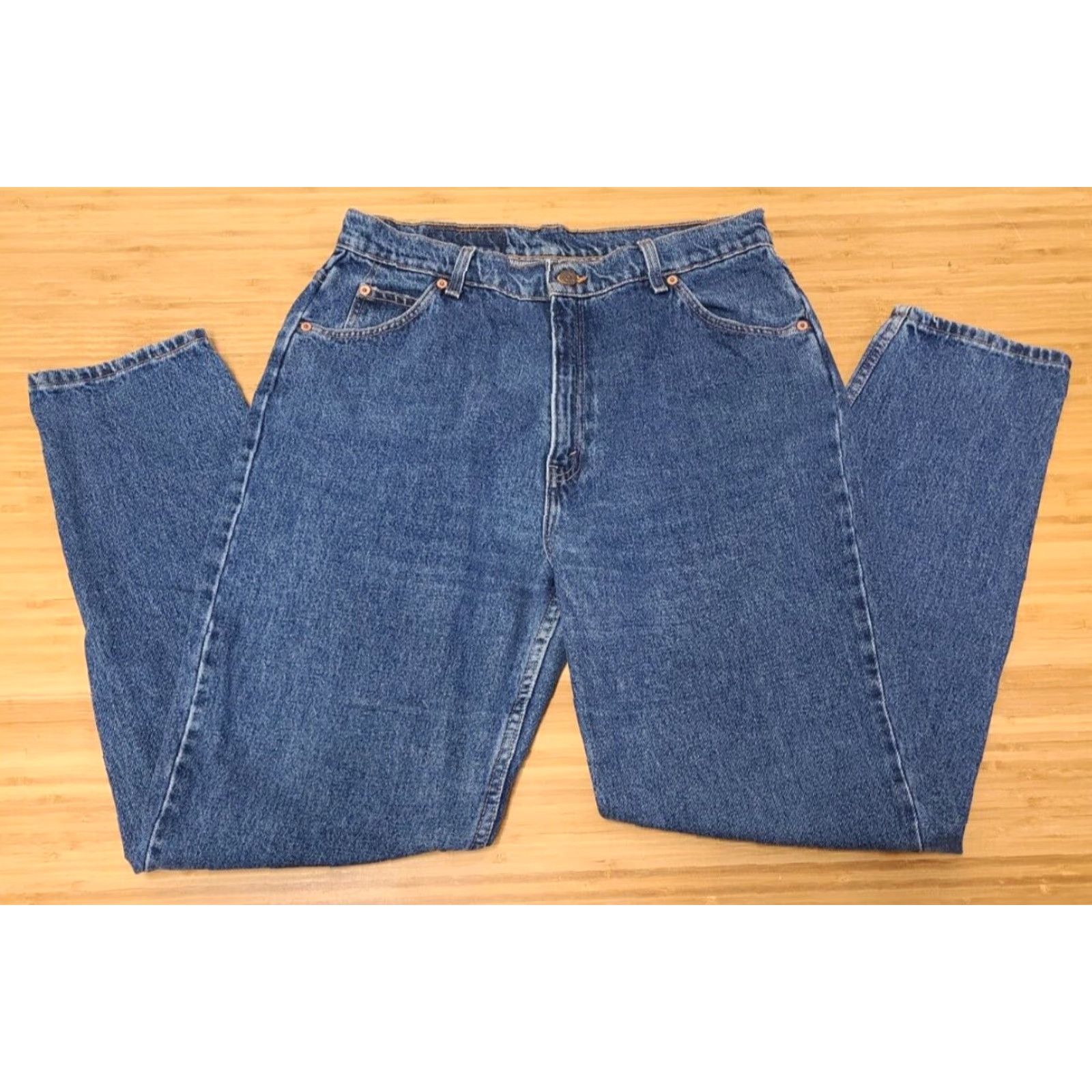 Levi's VINTAGE Levis 921 Jeans Women's 16 Medium Orange Tab Tapered Leg Fit 15921 Size 38" / US 16 / IT 52 - 3 Thumbnail