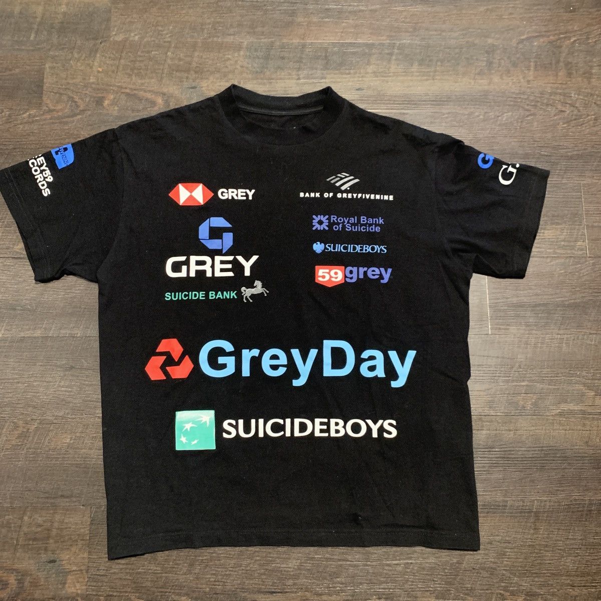 G59 Records Grey Day 2024 Tour Shirt , Suicdeboys Size US XL / EU 56 / 4 - 1 Thumbnail