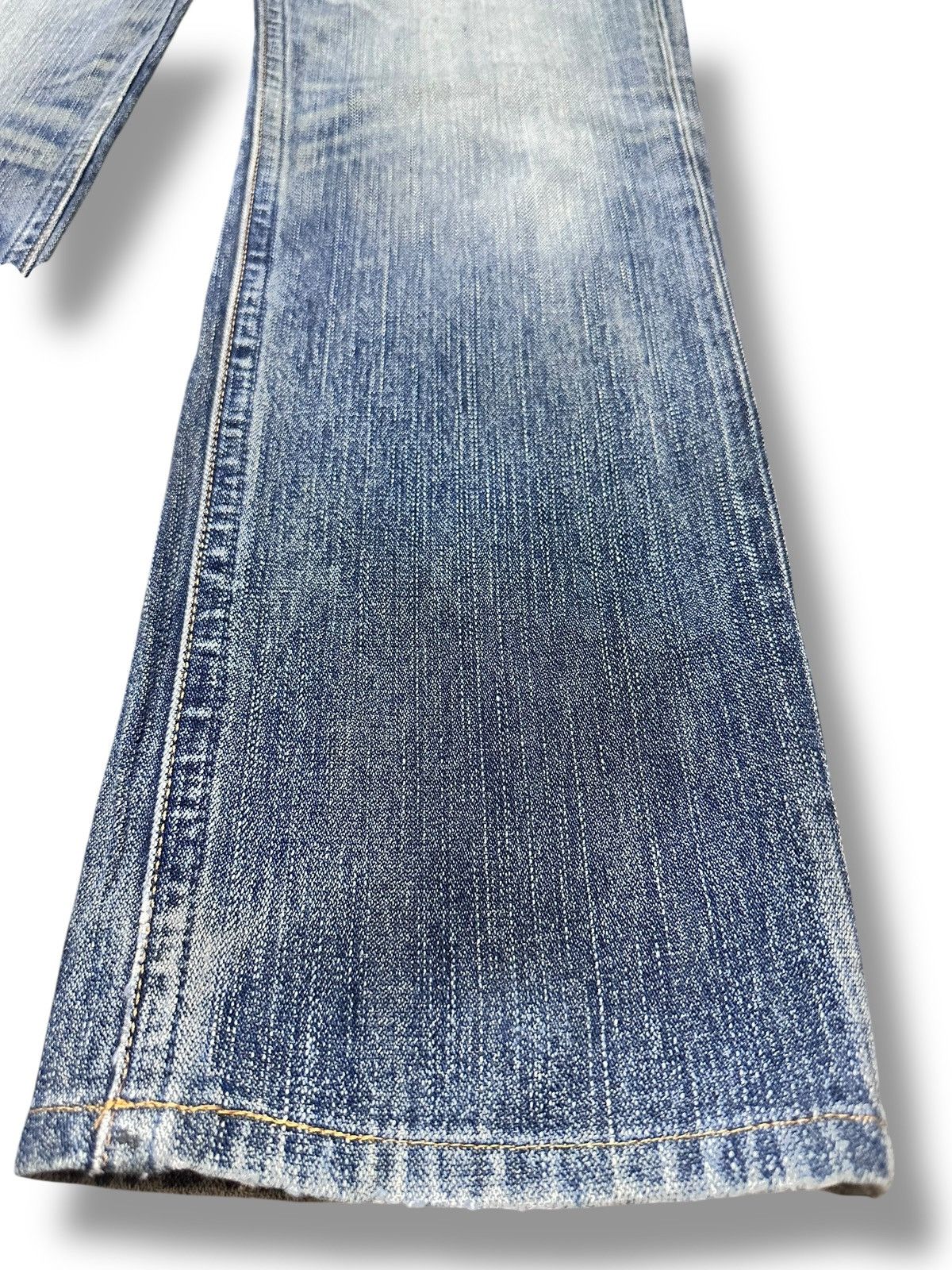Japanese Brand × Wrangler Wrangler Vintage Distressed Wideleg Loose Style With Faded Size US 30 / EU 46 - 11 Thumbnail