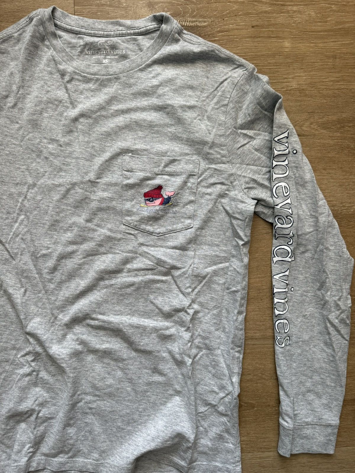 Vineyard Vines Vineyard Vines Snowboarding Pink Whale Pocket Long Sleeve Size US S / EU 44-46 / 1 - 4 Thumbnail