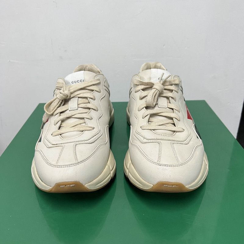 Gucci Gucci Rhyton Leather Low-Top Dad Sneakers - Size US 9.5 / EU 42-43 - 1 Thumbnail