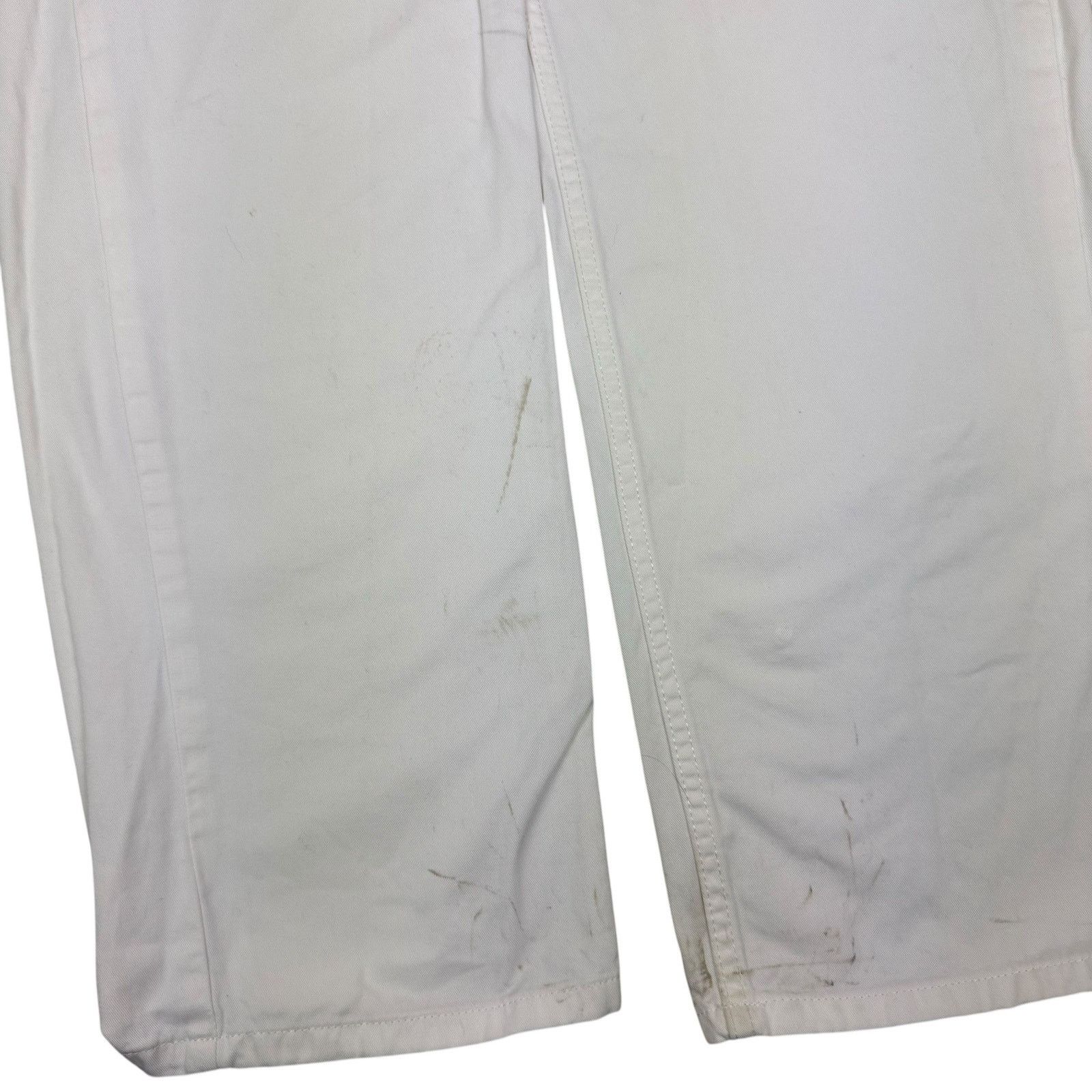 Carhartt Carhartt WIP Womens White Cotton Straight Leg Pierce Pant 28 Size 28" / US 6 / IT 42 - 6 Thumbnail