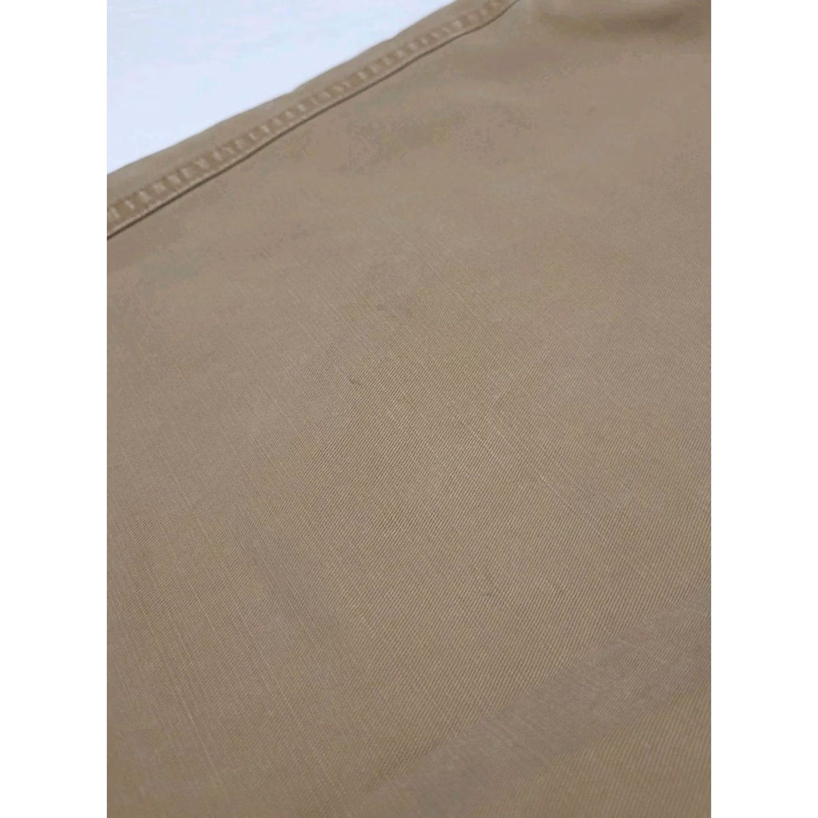 Obey VINTAGE Obey Worldwide Mfg Tan Traveler Pants Elastic Waist Straight Chino USA Sz M Worn Men Pants Travel USA 90s Mens Size US 31 - 6 Thumbnail