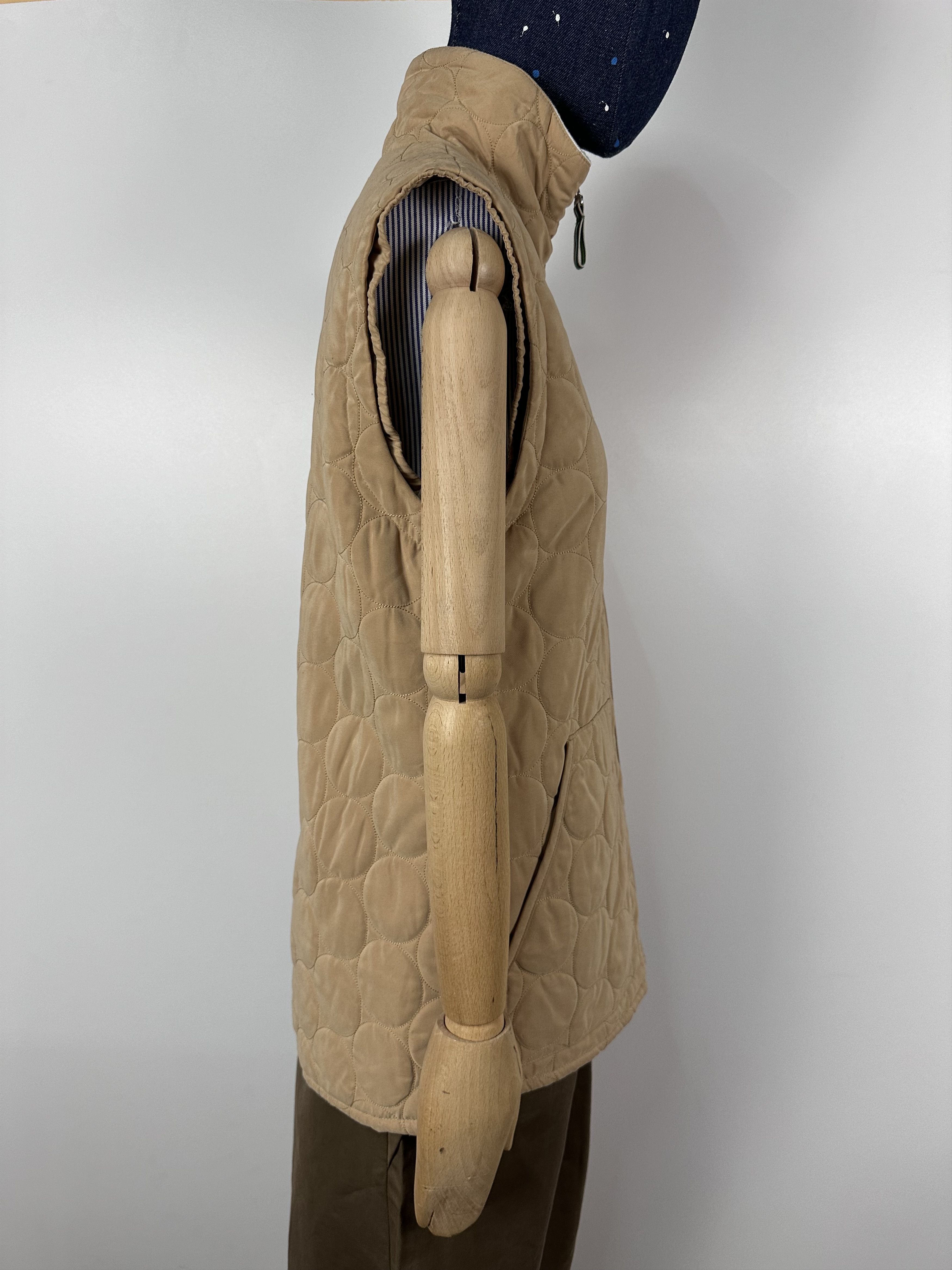 Escada × Escada Sport Escada Sport Quilted Beige Vest Womens Size S Size S / US 4 / IT 40 - 9 Thumbnail