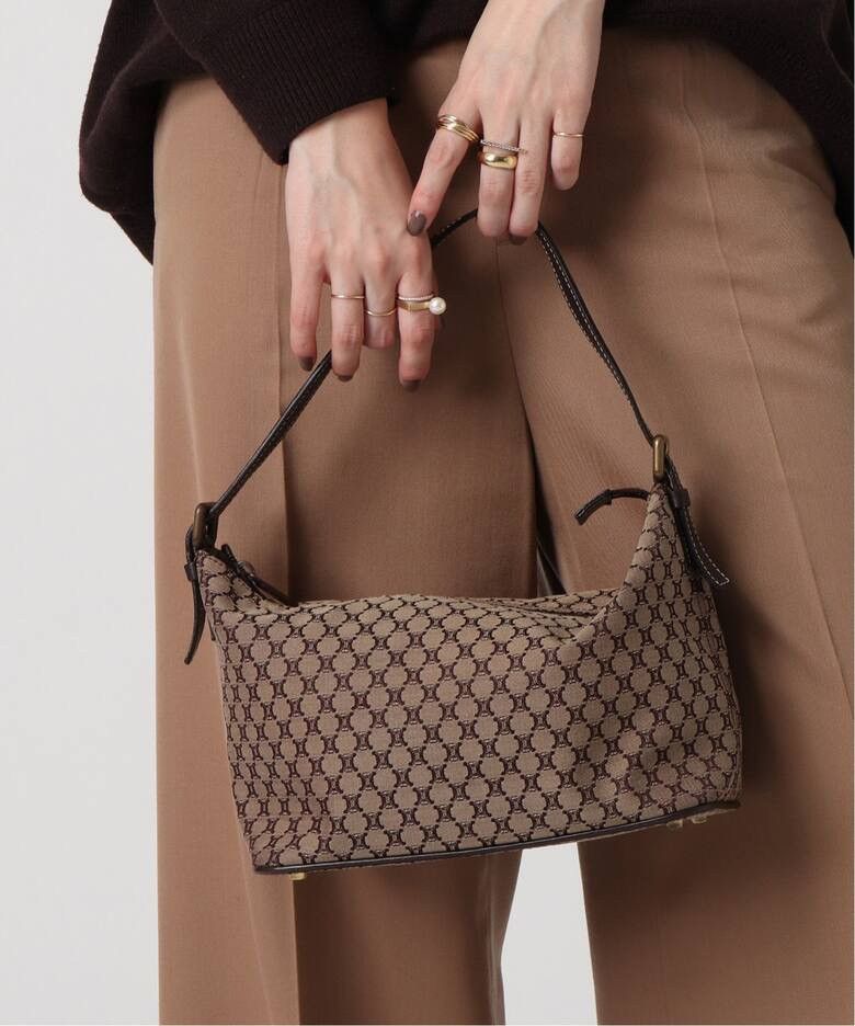 Celine AUTHENTIC CELINE MONOGRAM CANVAS HOBO SHOULDER BAG Size ONE SIZE - 22 Thumbnail