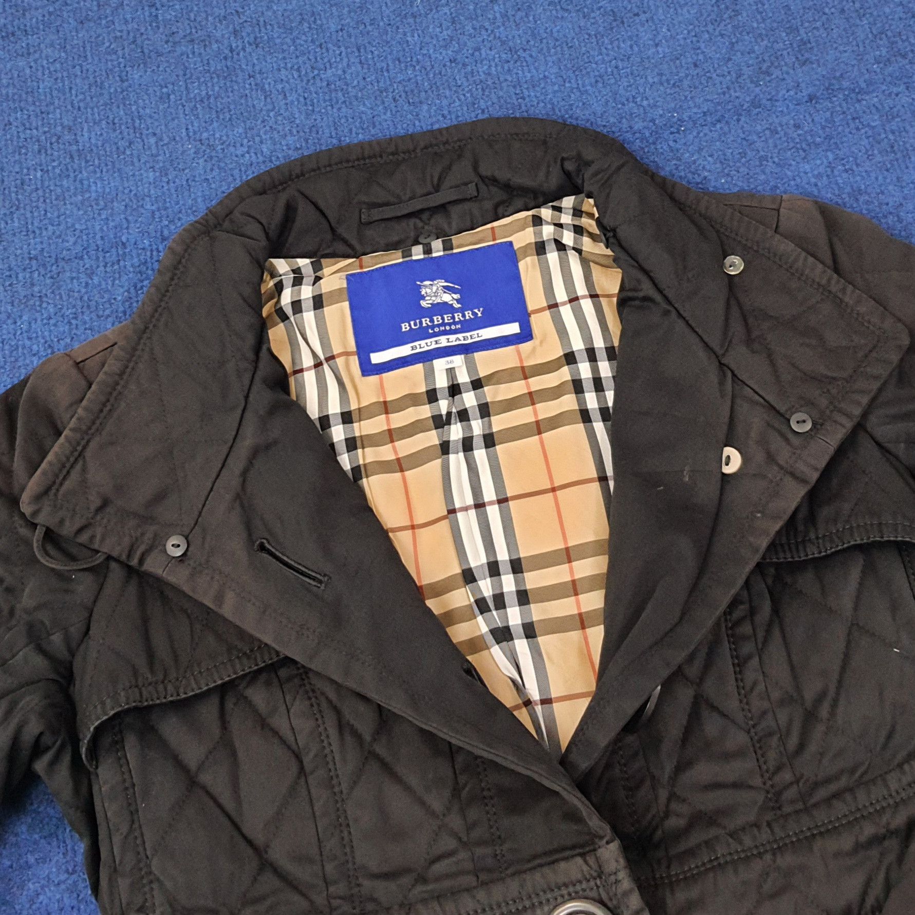 Burberry Vintage Burberry Blue Label Nova Check Jacket C245N17 Size XS / US 0-2 / IT 36-38 - 5 Thumbnail