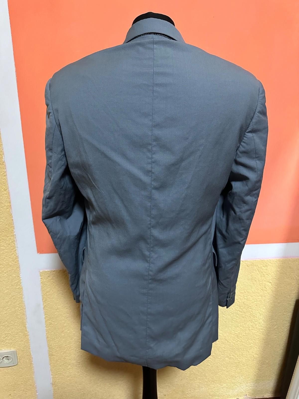 Dolce & Gabbana Dolce & Gabbana Charcoal Black Gray Suit Jacket Blazer Italy Size 48R - 4 Thumbnail