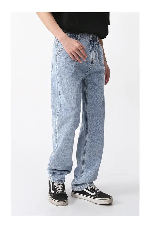 Japanese Brand Kahara x Kubo Light blue vintage casual light vintage jeans Size US 32 / EU 48 - 6 Thumbnail