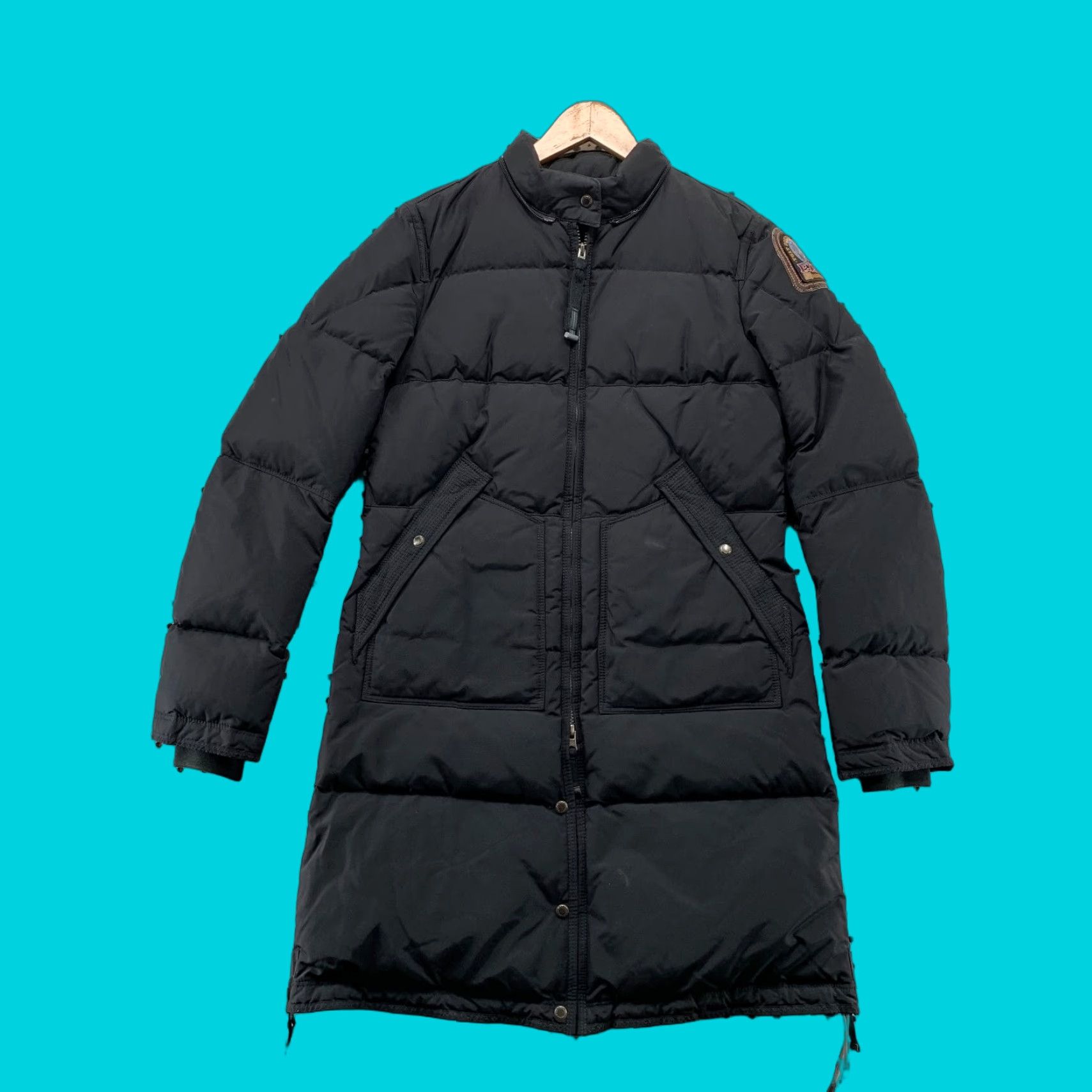 Parajumpers Parajumpers Masterpiece Series Puffer Down Coat Womens Small Black Long Size S / US 4 / IT 40 - 1 Thumbnail