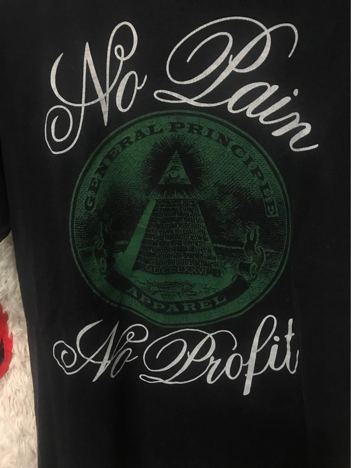 Vintage Gpa No pain No profit tshirt Size US L / EU 52-54 / 3 - 2 Thumbnail