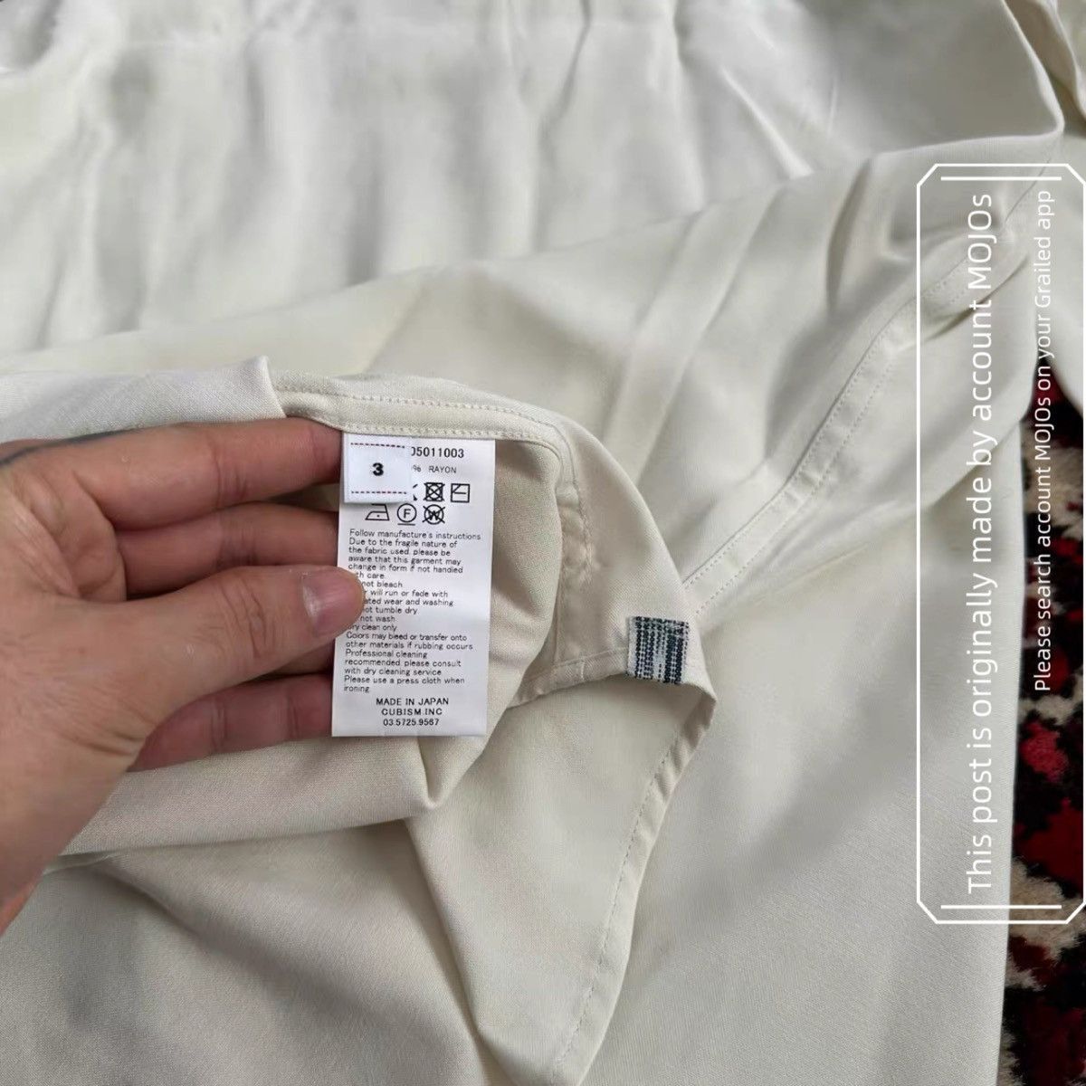 Visvim Sz 3 Visvim 26AW Meridian Shirt L/S Shirt mo.jos553 Size US L / EU 52-54 / 3 - 7 Thumbnail
