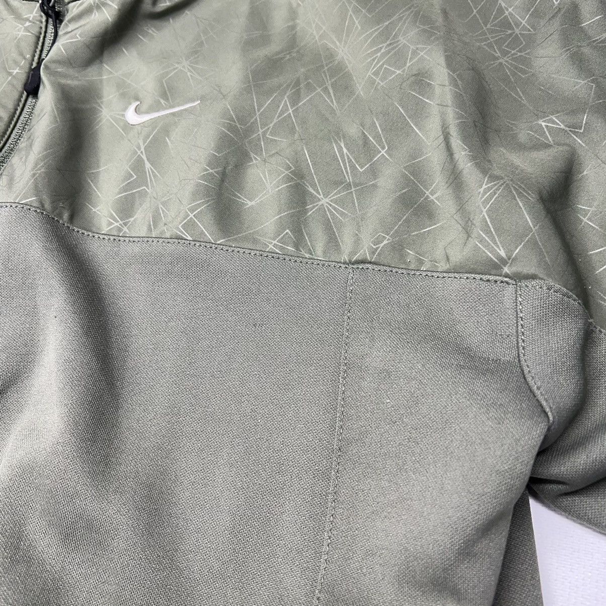 Nike Nike The Athletic Dept Jacket Zip Fleece Olive Green Y2K Size US S / EU 44-46 / 1 - 8 Thumbnail