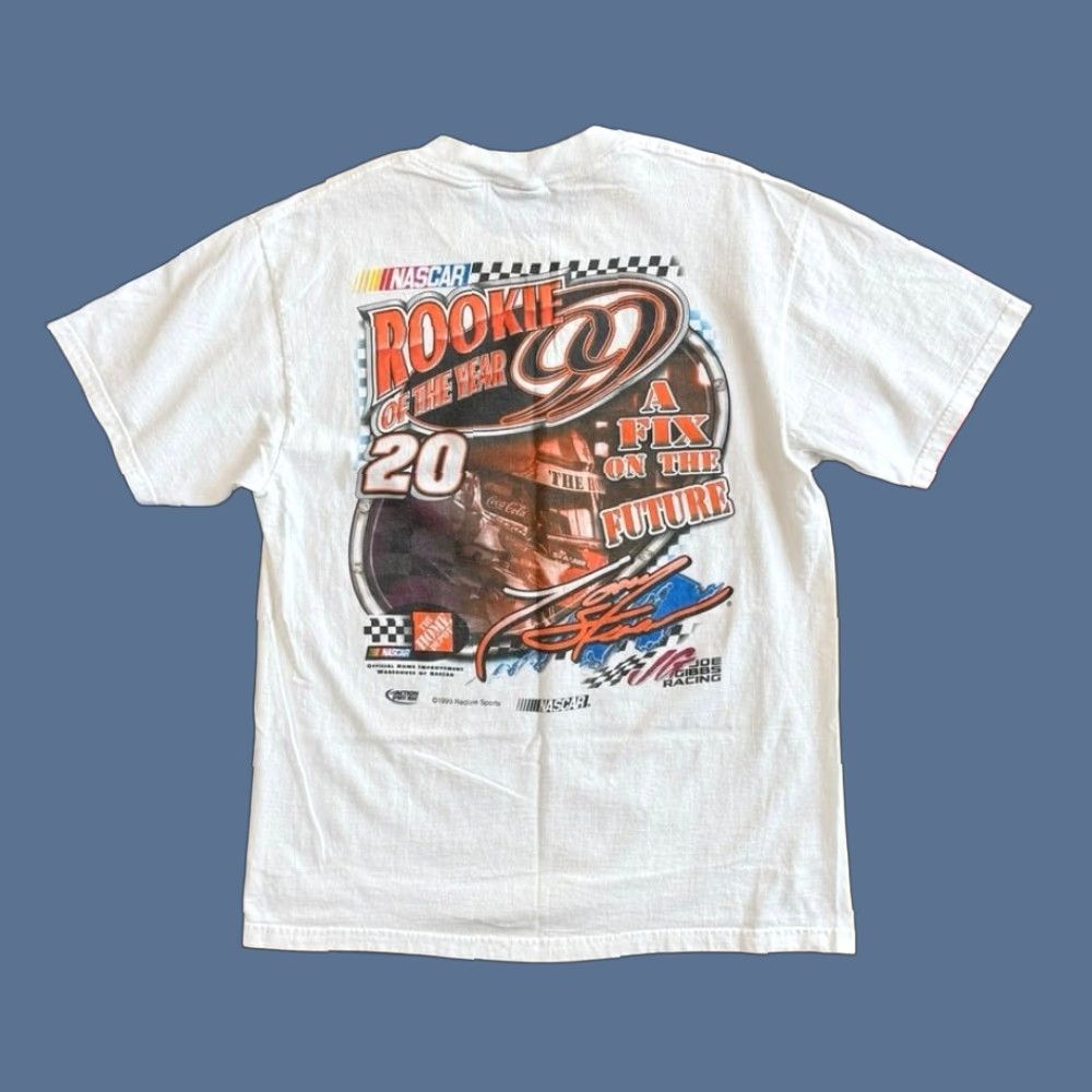 Chase Authentics VINTAGE 1999 Home Depot Nascar T-Shirt Men Medium White Short Sleeve Racing Cars 90s Sports Double Sided Size US M / EU 48-50 / 2 - 1 Thumbnail