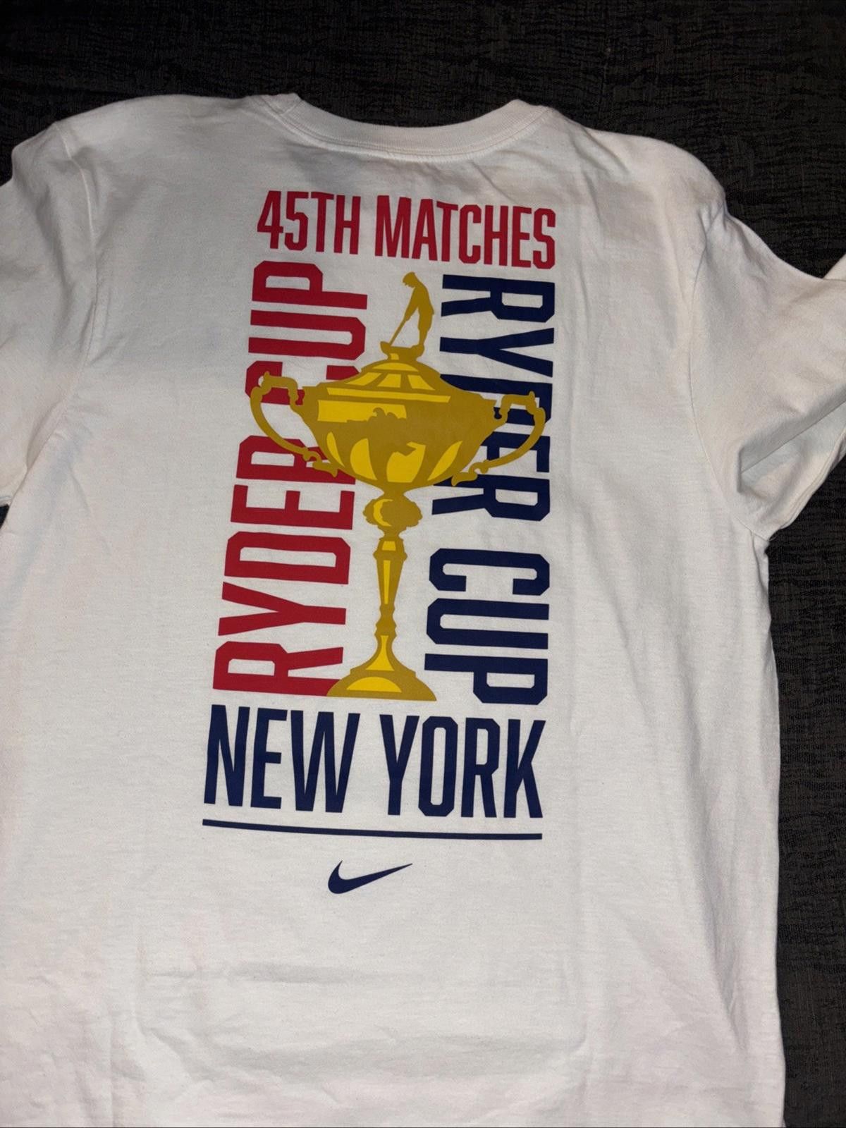 Nike Nike Lng slve 2025 Ryder cup Bthpge Small White NWT Size ONE SIZE - 5 Thumbnail