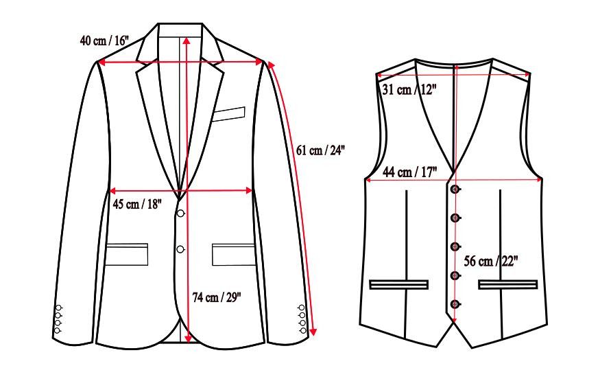Suitsupply Washington Wool Formal Blazer Waistcoat Suit EU:42;UK/US:32R Size 34R - 15 Thumbnail