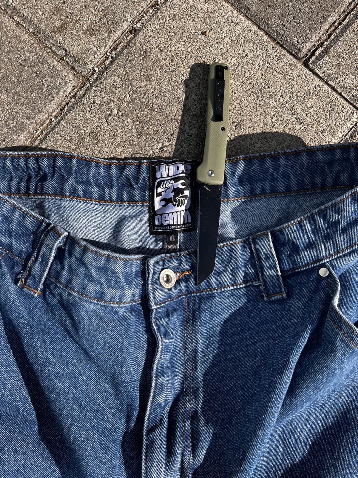 JNCO PsychoSkateboard Jeans Size US 36 / EU 52 - 2 Thumbnail