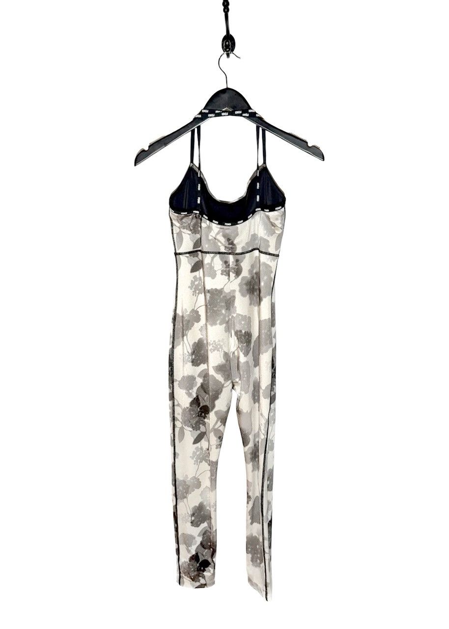Fendi Fendi Ivory Shady Flowers Active Jumpsuit Size 42" / US 20 - 6 Thumbnail