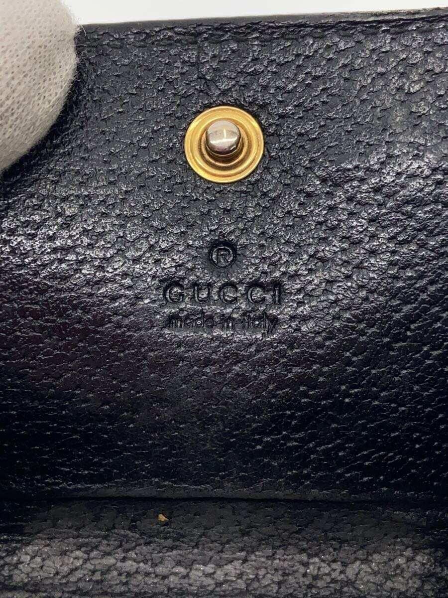 Gucci Gucci Leather Coin Case Black Size ONE SIZE - 3 Thumbnail