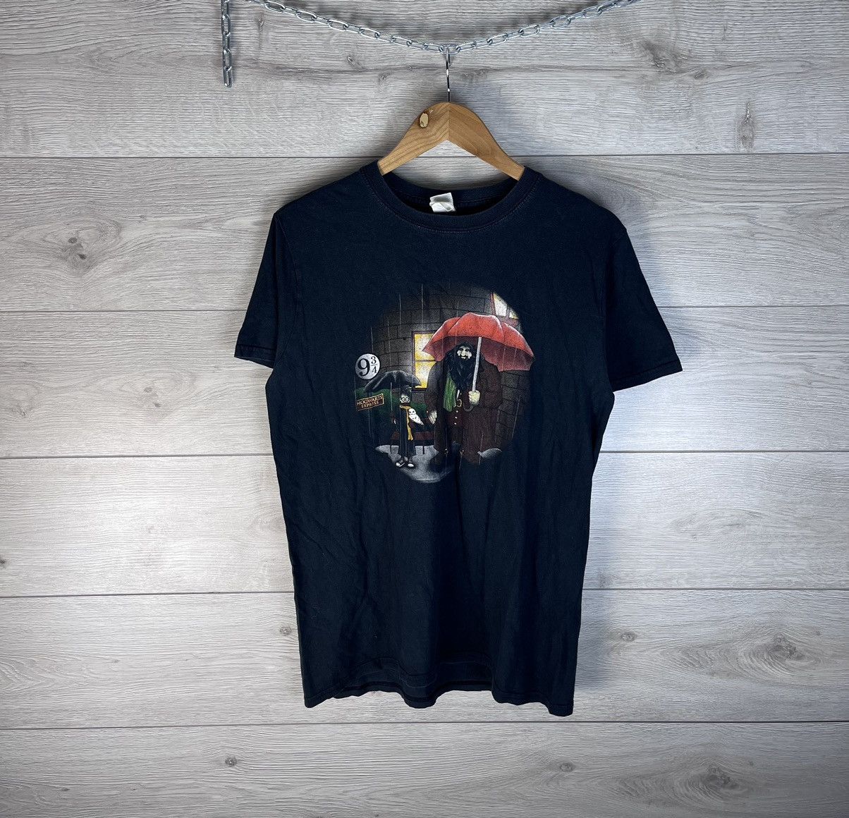 Fruit Of The Loom Vintage men’s Harry Potter merch size M Size US M / EU 48-50 / 2 - 1 Thumbnail