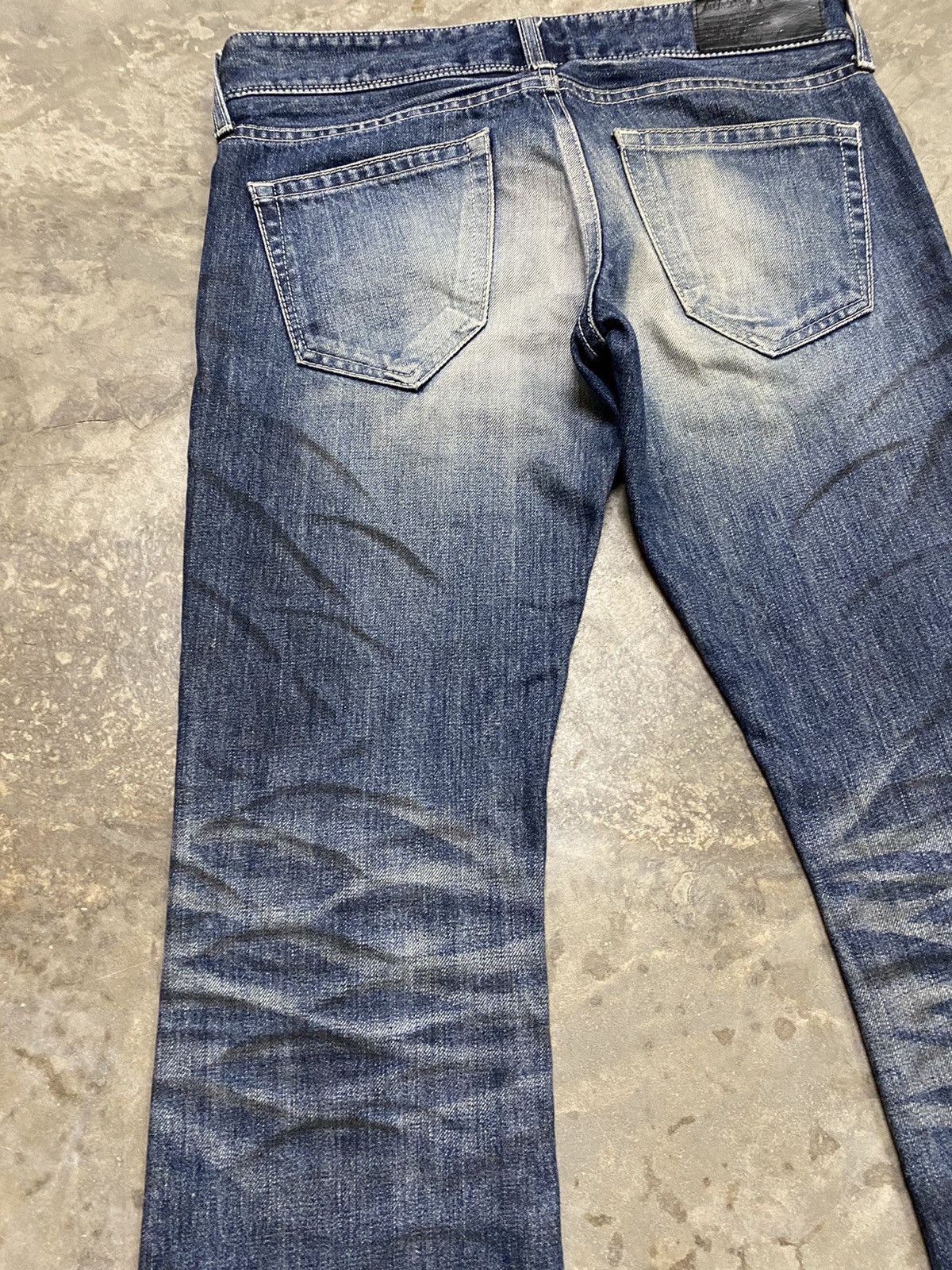 Japanese Brand × Murder License Flare Jeans Japan Murder License Black Oil Claws Size US 31 - 14 Thumbnail