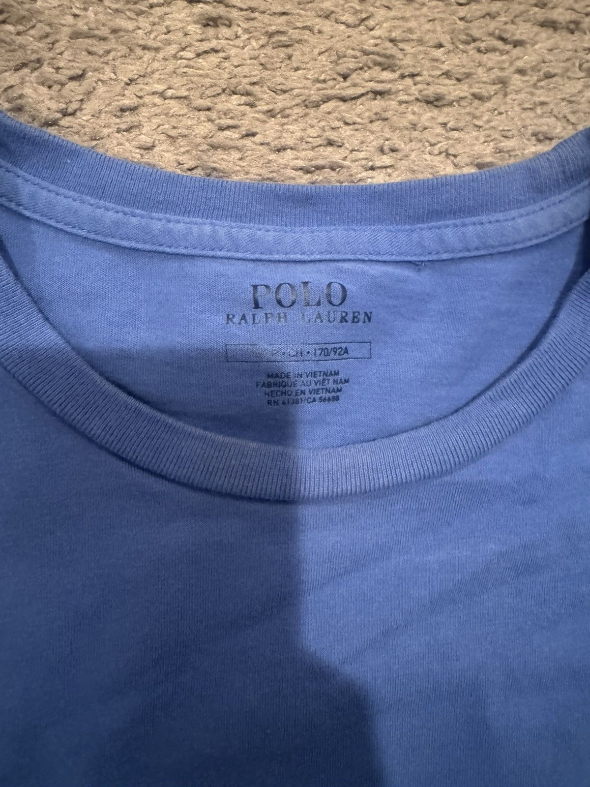 Polo Ralph Lauren Blue polo t shirt Size US S / EU 44-46 / 1 - 3 Thumbnail